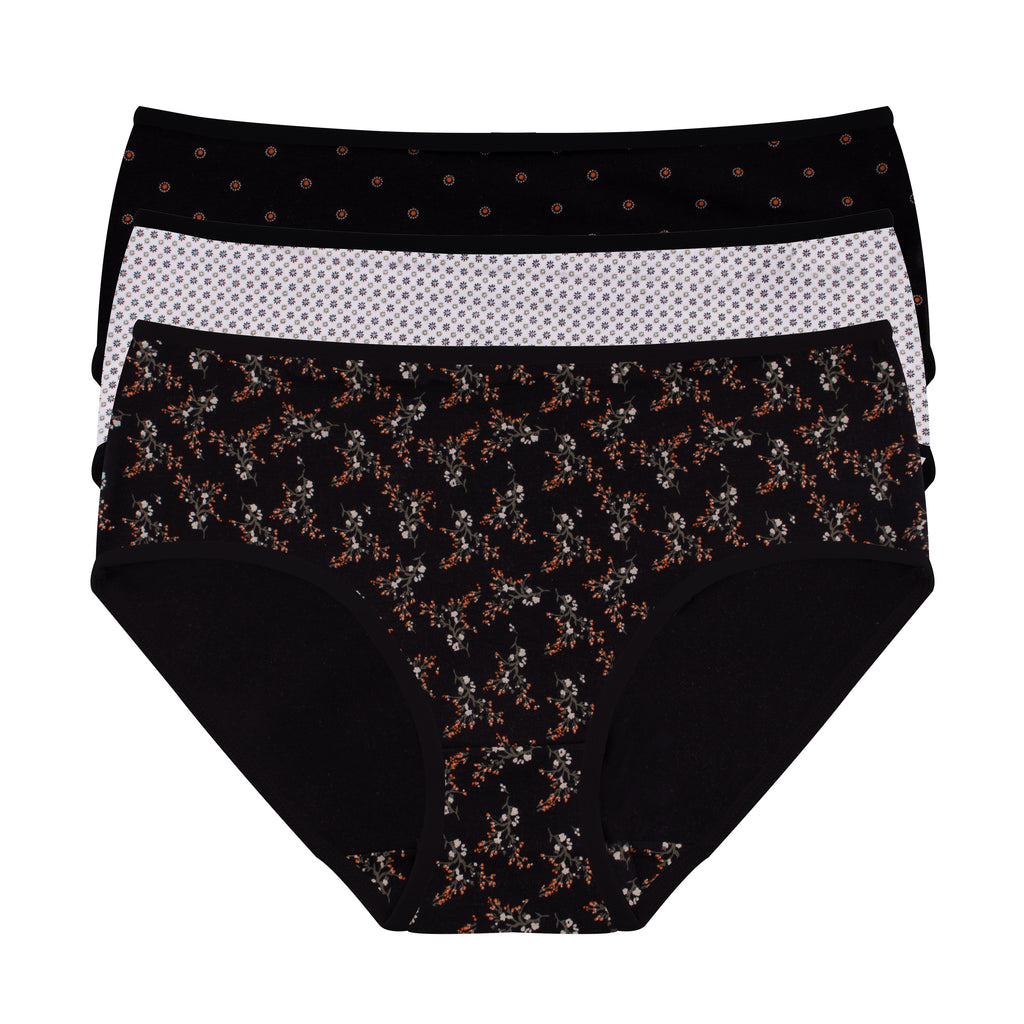 Printed Midi - Pack of 3