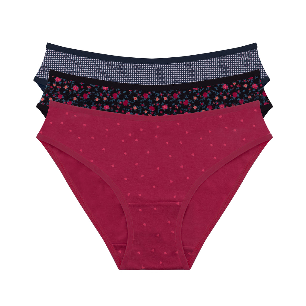 Printed Bikini - Pack of 3