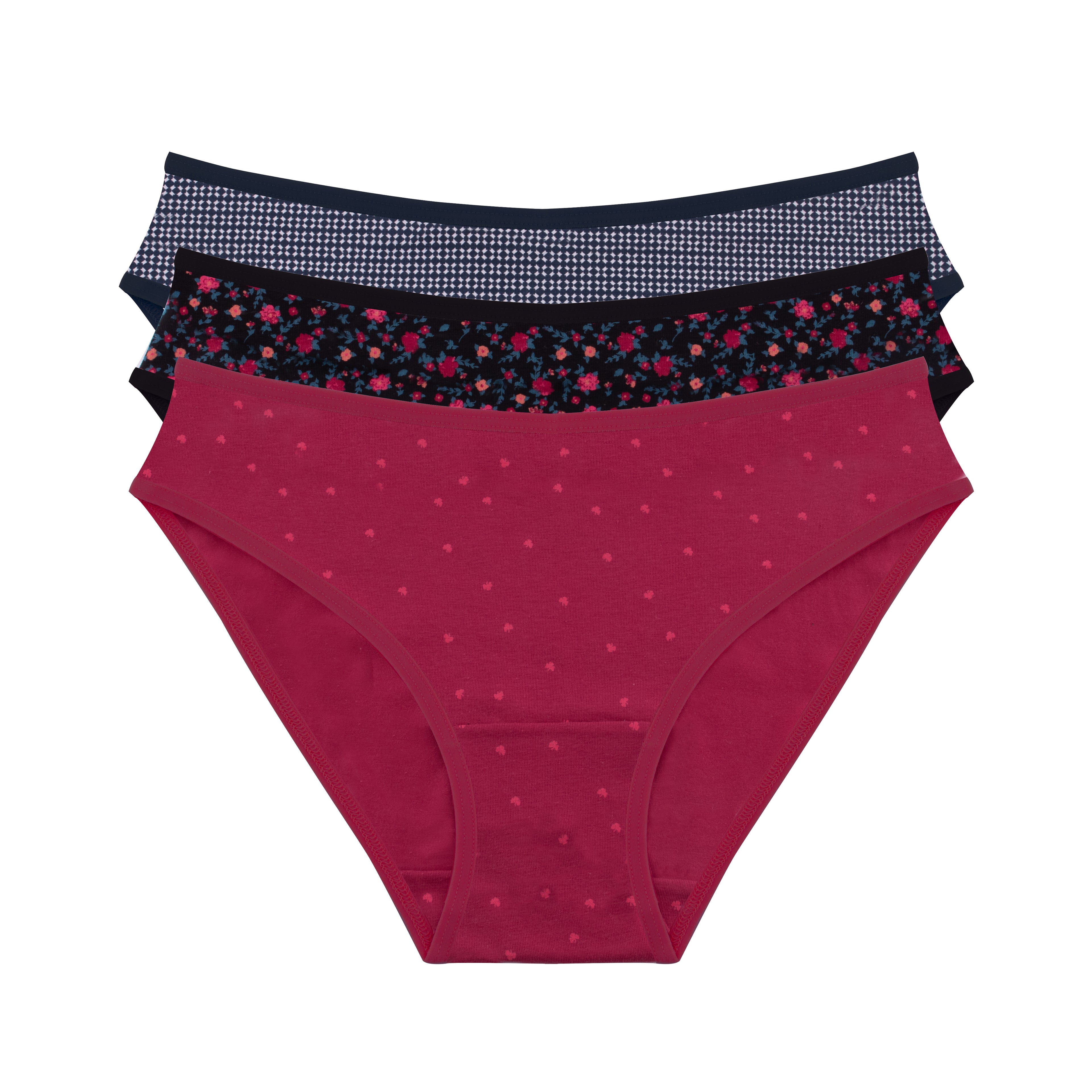 Printed Bikini - Pack of 3