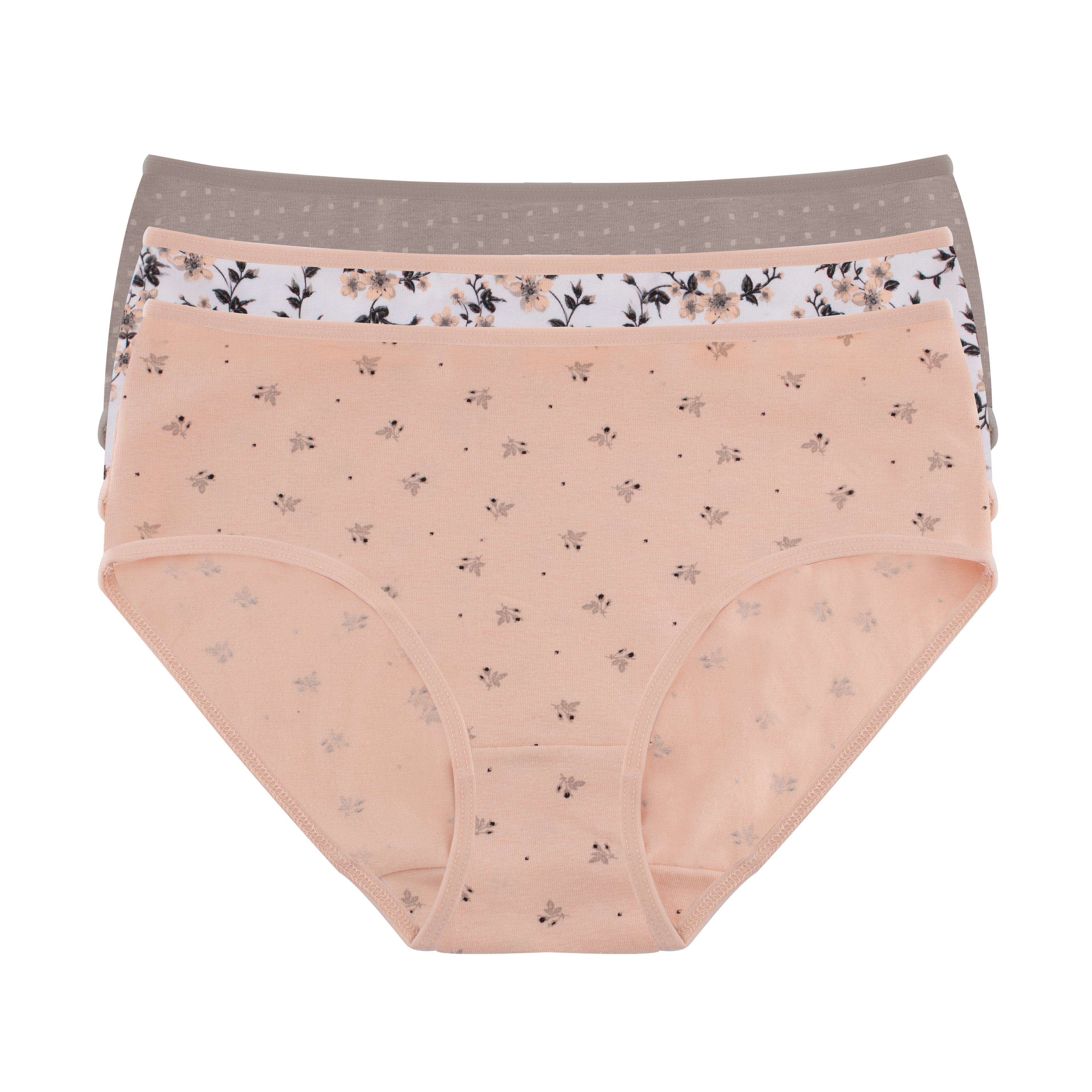 Printed Midi - Pack of 3