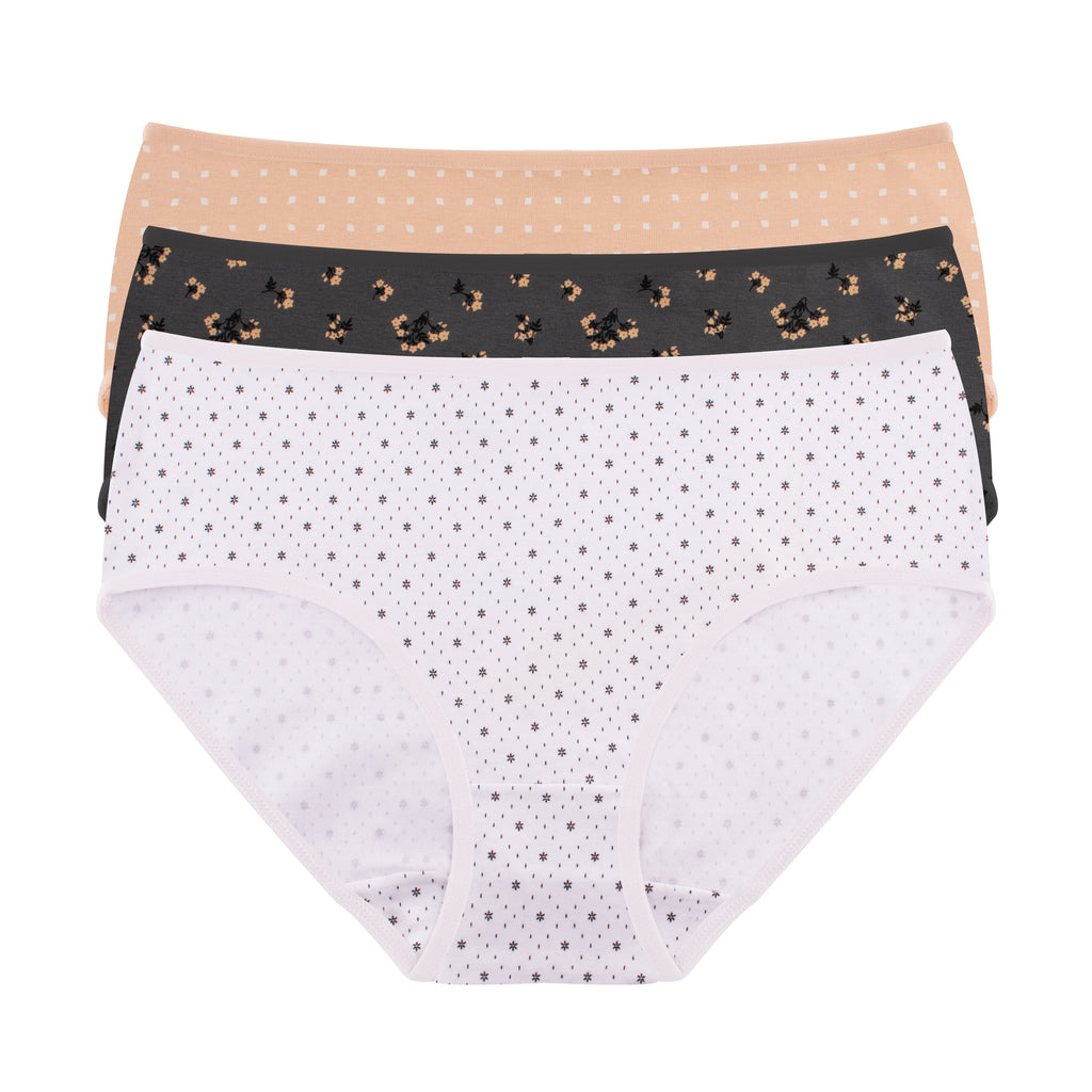 Printed Midi - Pack of 3