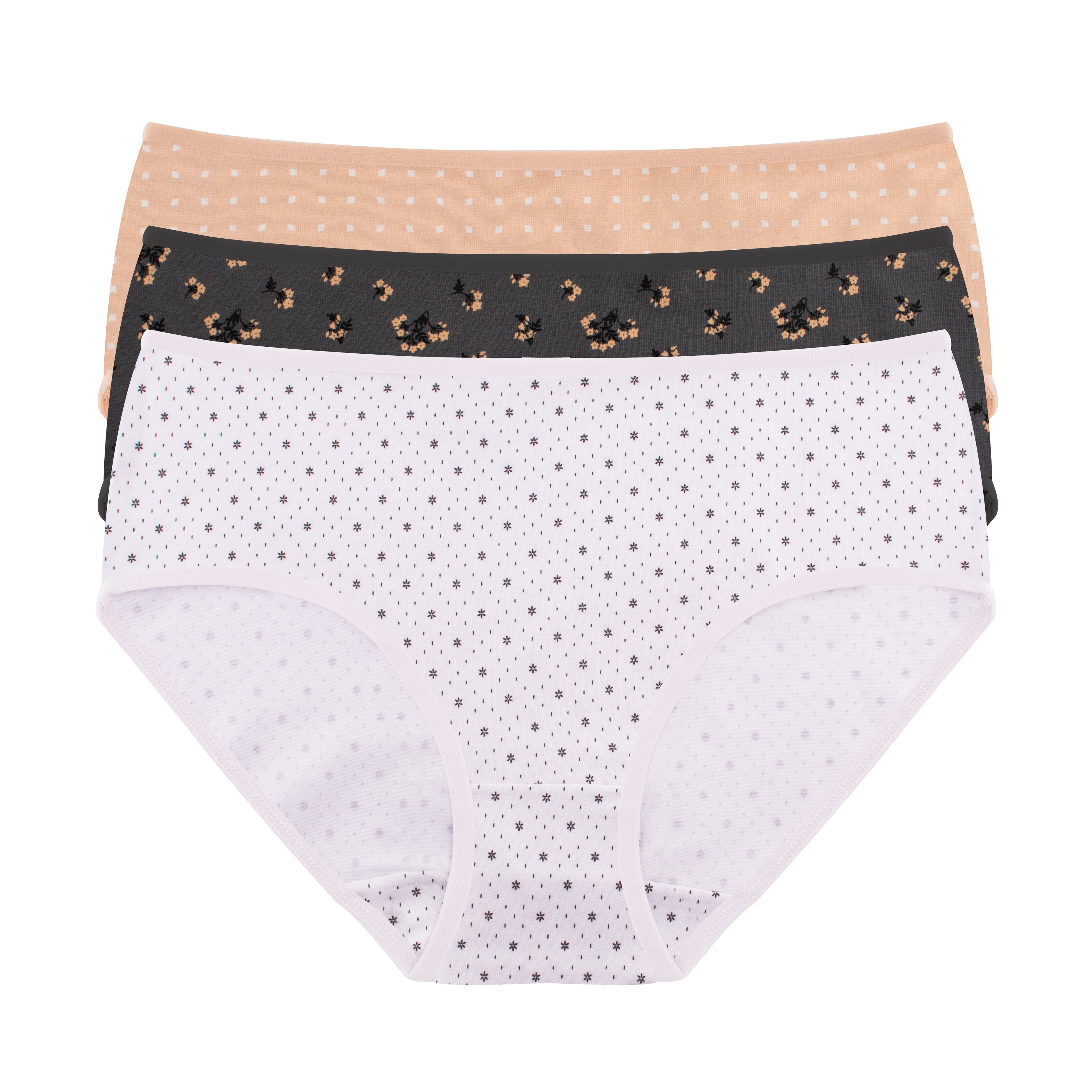 Printed Midi - Pack of 3