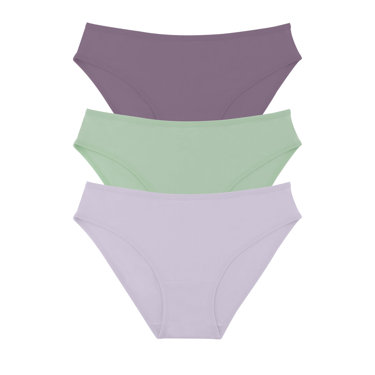 Plain Bikini - Pack of 3