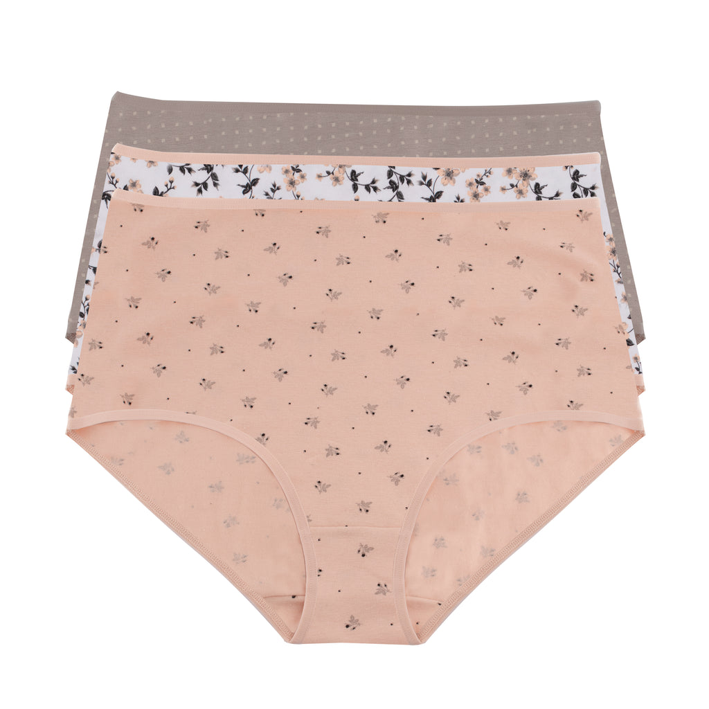printed High Brief - Pack of 3