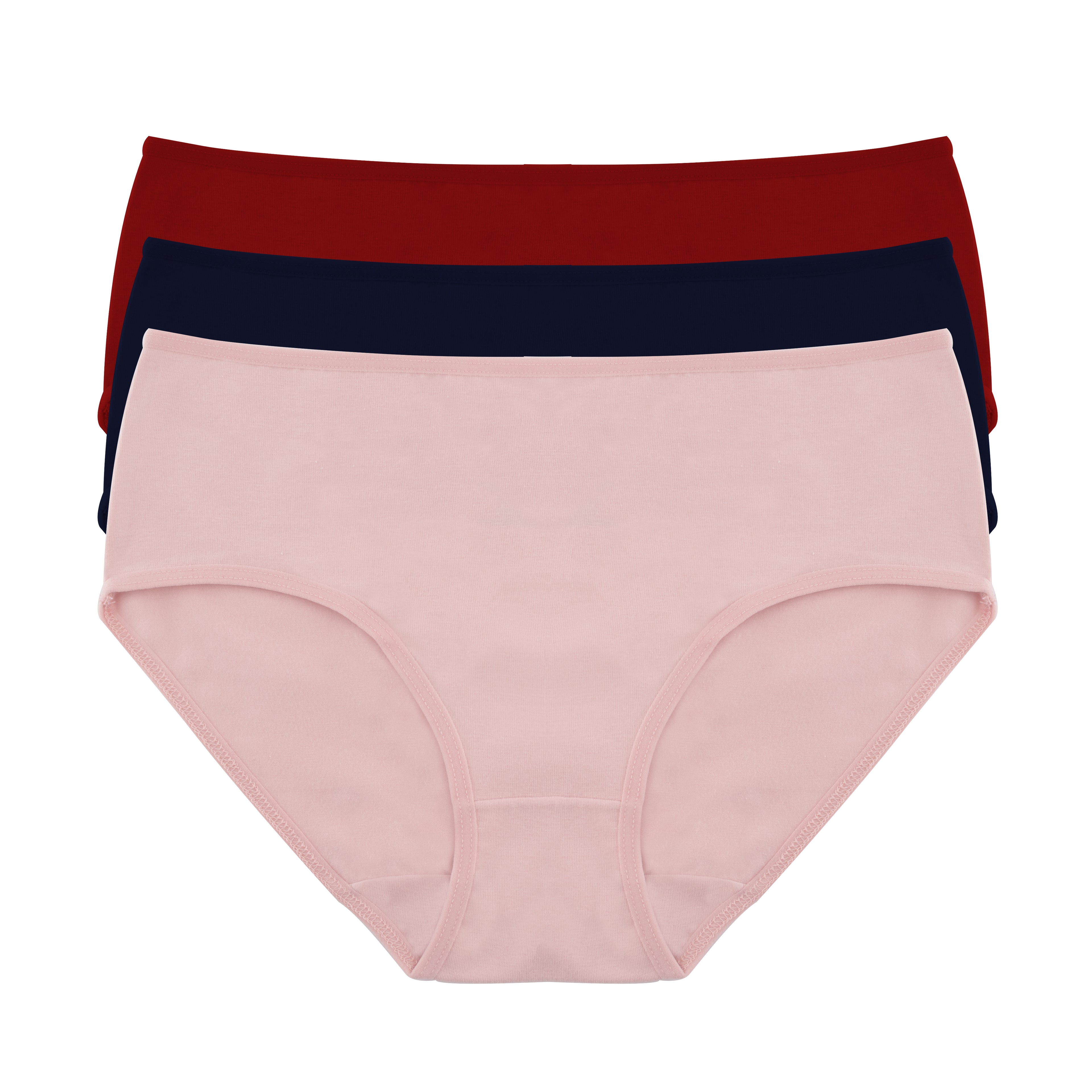 Plain Midi - Pack of 3