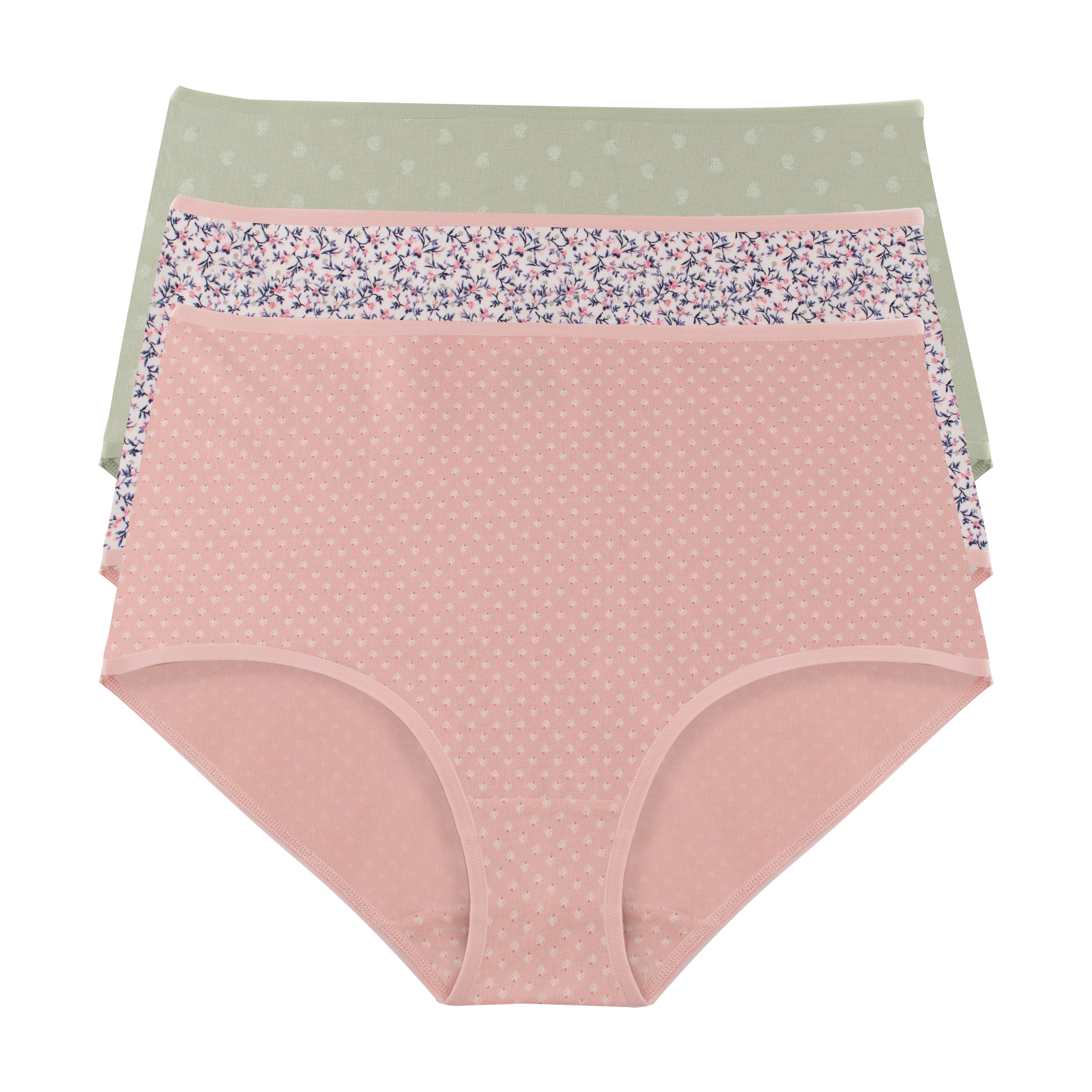 printed High Brief - Pack of 3