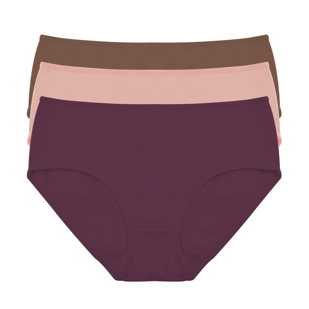 Plain Midi - Pack of 3