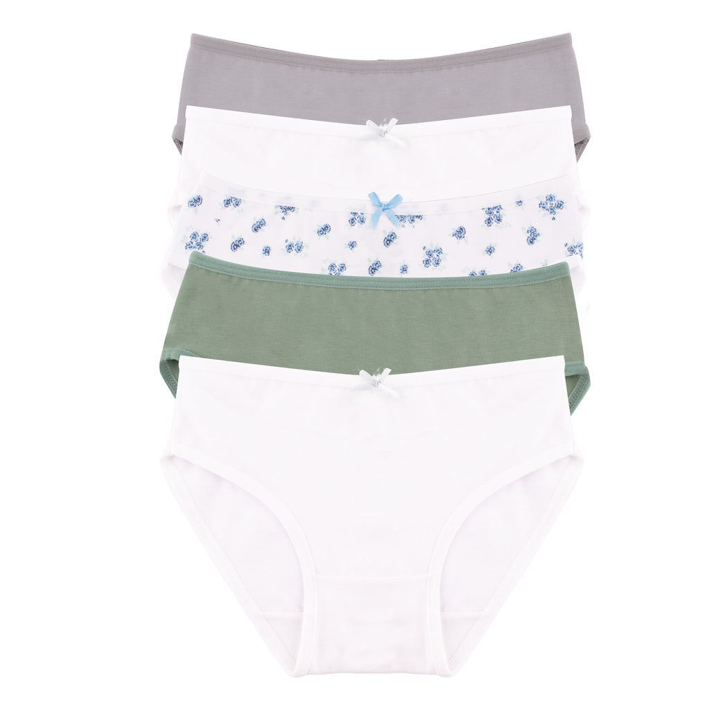 Girls Printed Brief - Pack of 5