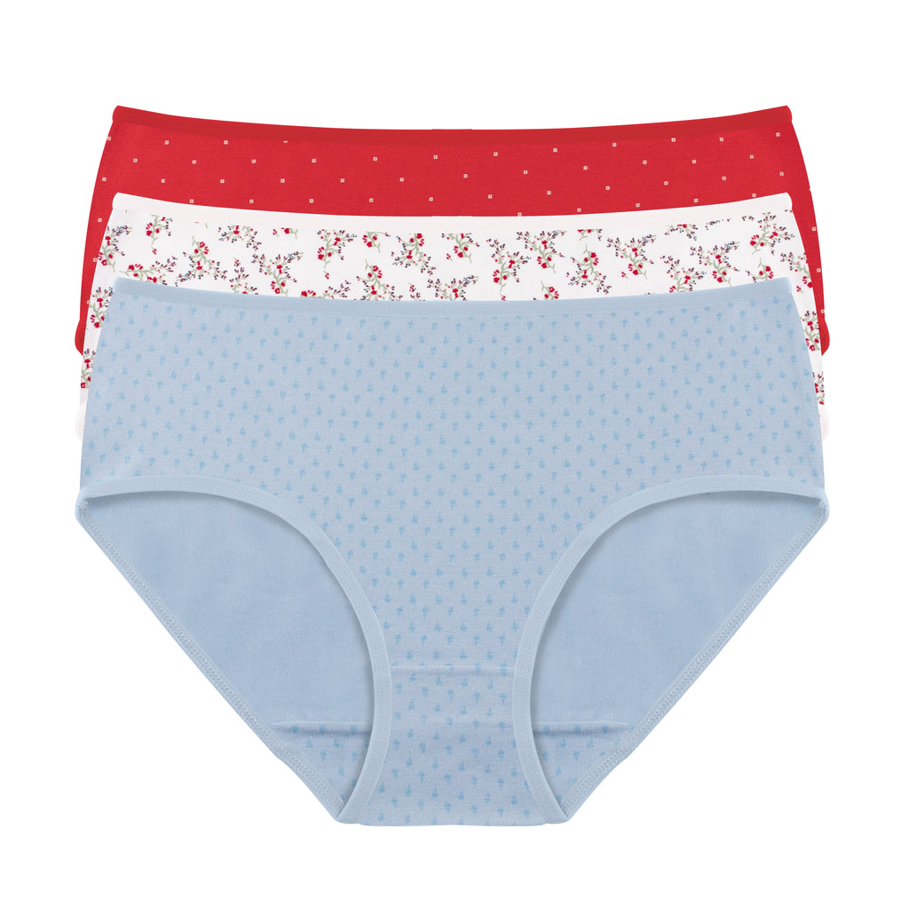 Printed Midi - Pack of 3