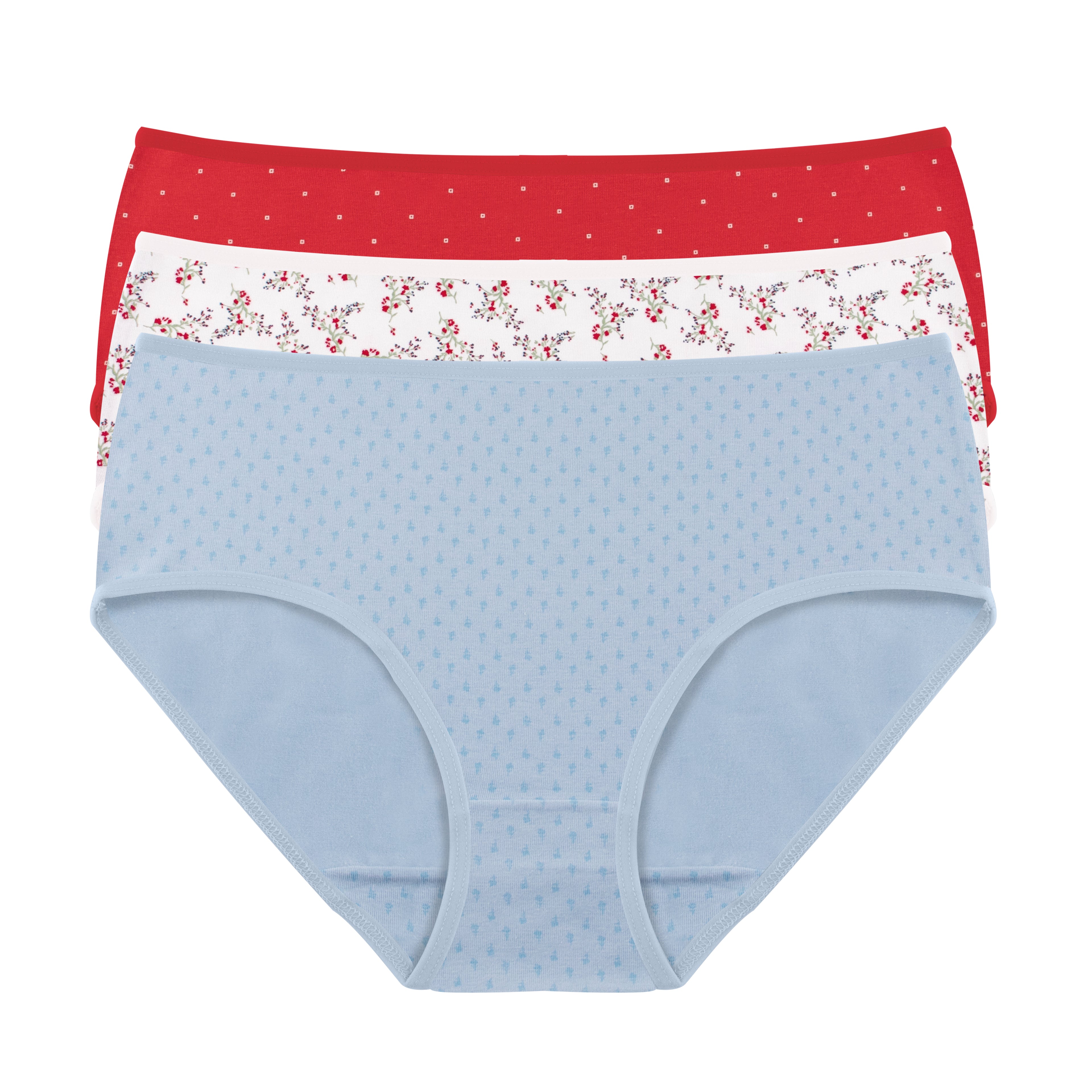 Printed Midi - Pack of 3