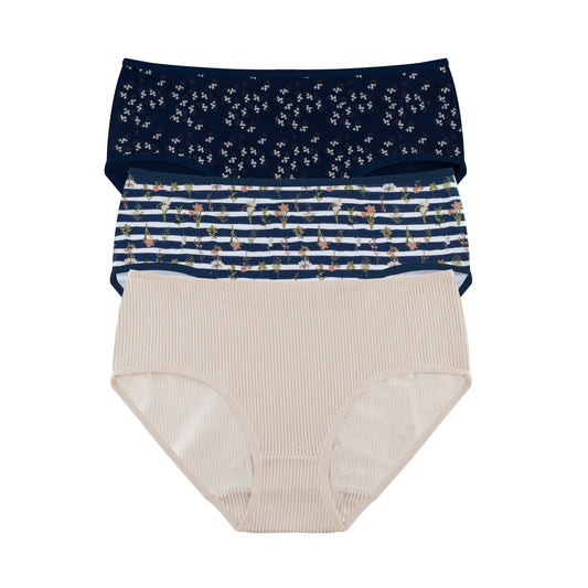 Printed Midi - Pack of 3