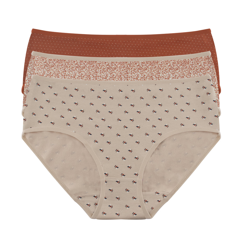 Printed Midi - Pack of 3