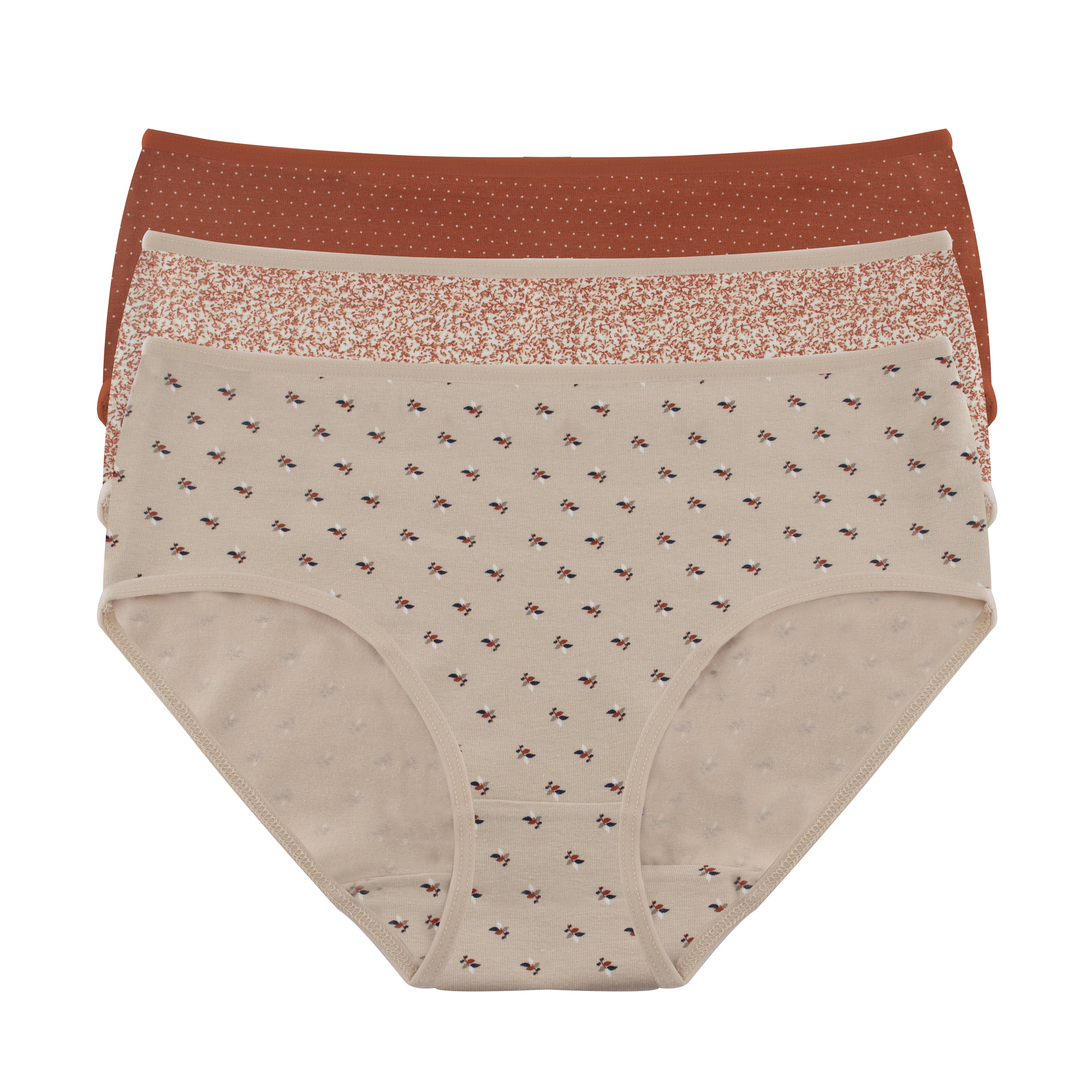 Printed Midi - Pack of 3