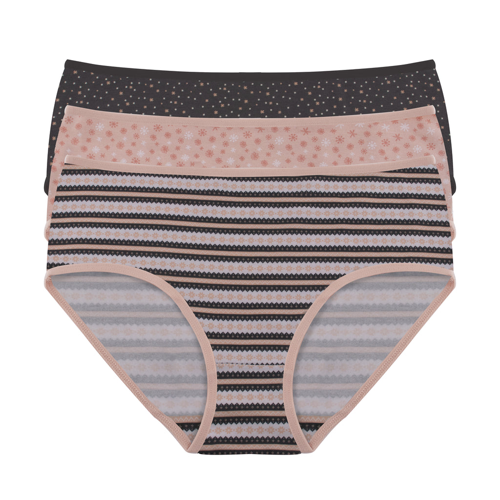 Printed Midi - Pack of 3