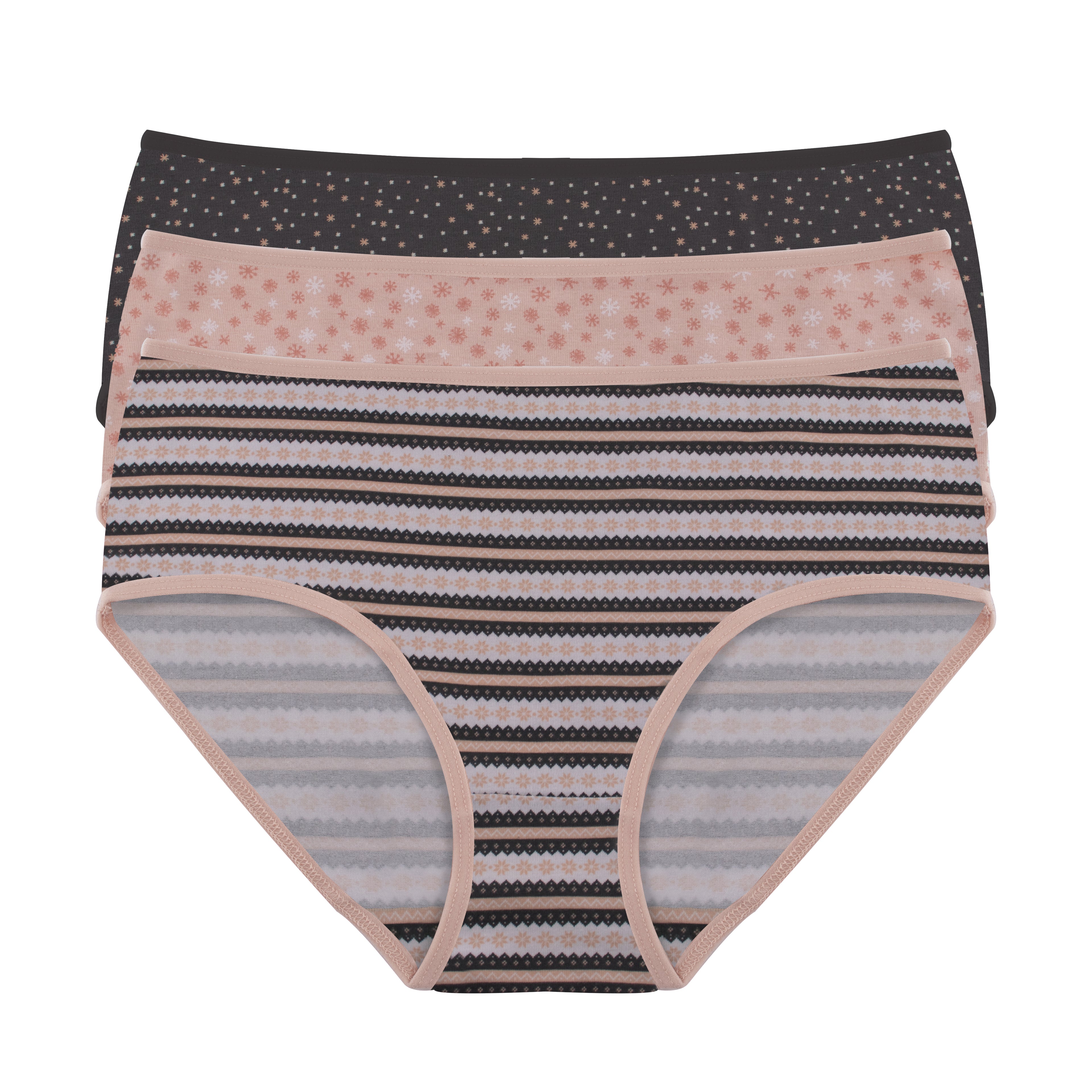 Printed Midi - Pack of 3