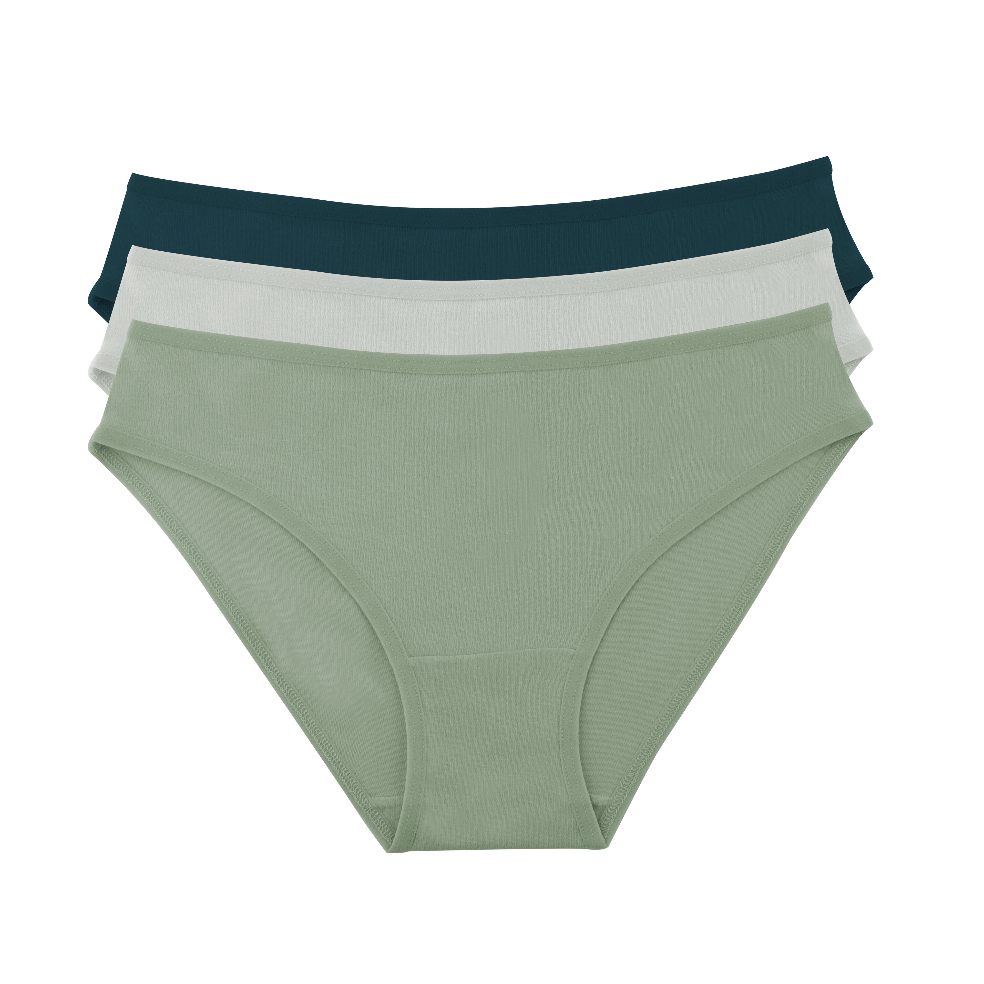 Plain Bikini - Pack of 3