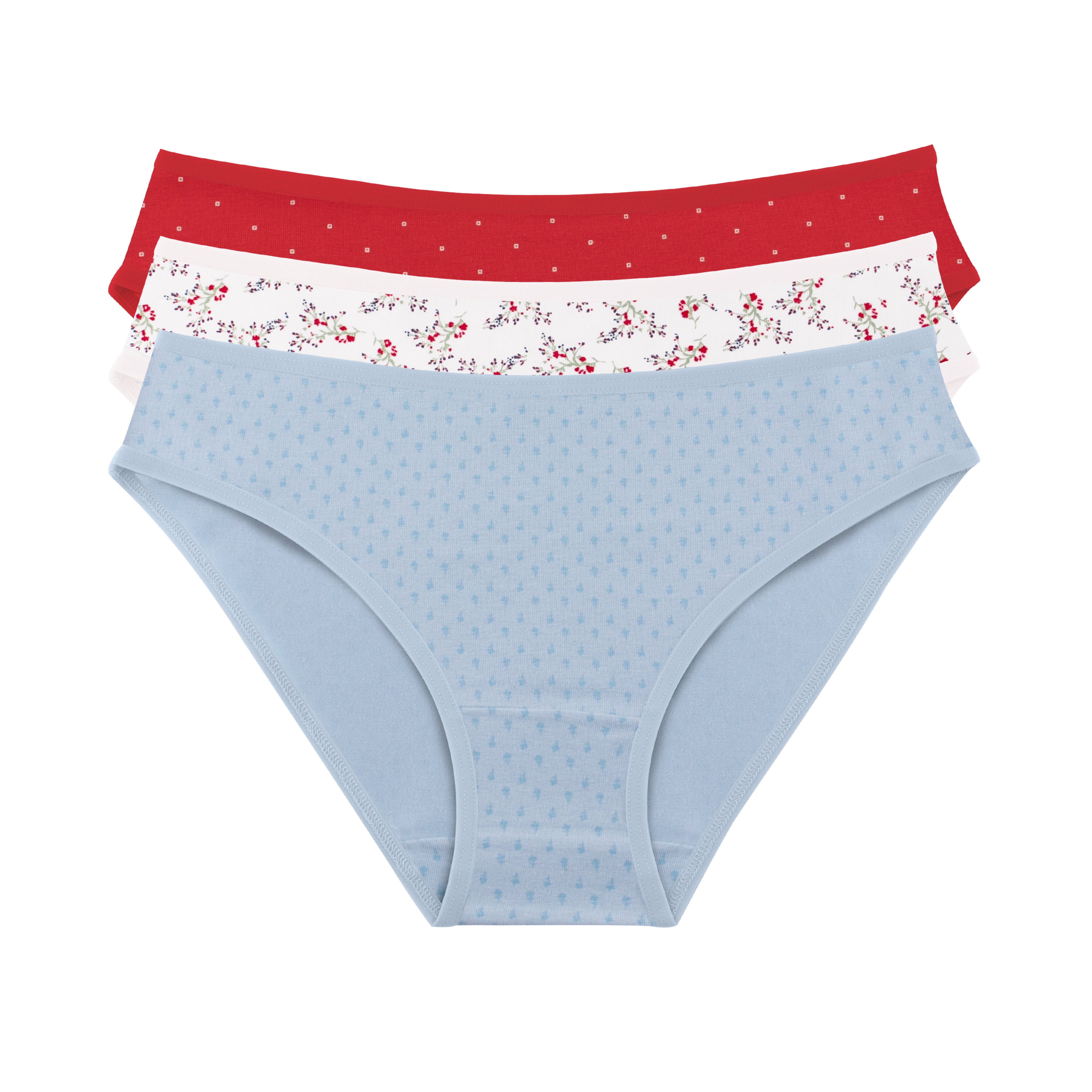 Printed Bikini - Pack of 3