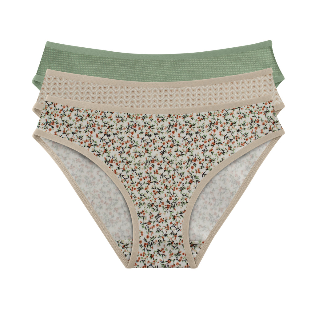 Printed Bikini - Pack of 3