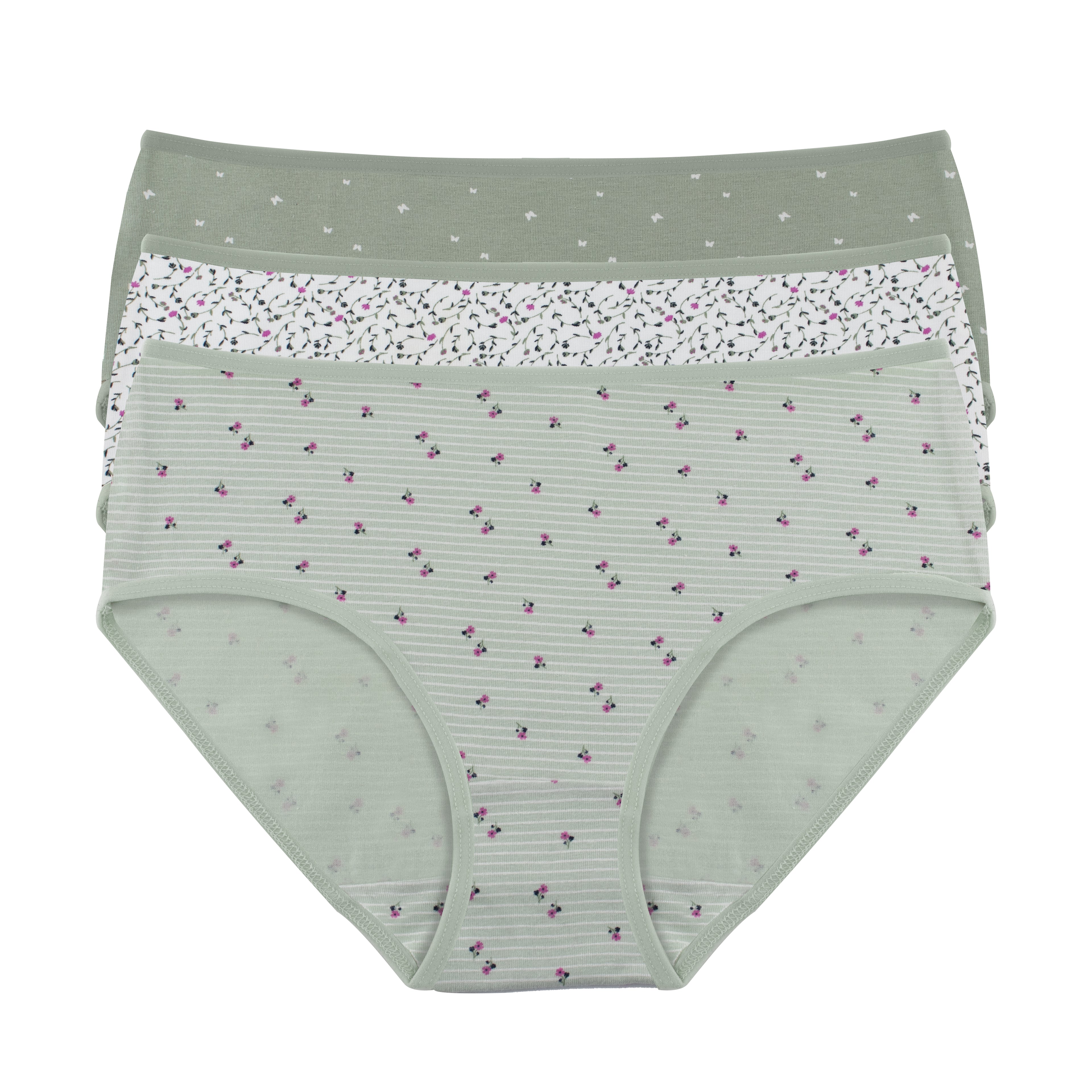 Printed Midi - Pack of 3