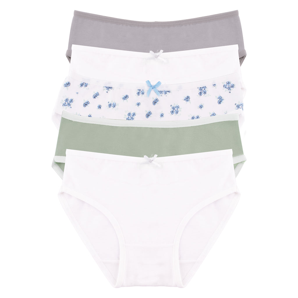 Girls Printed Brief - Pack of 5
