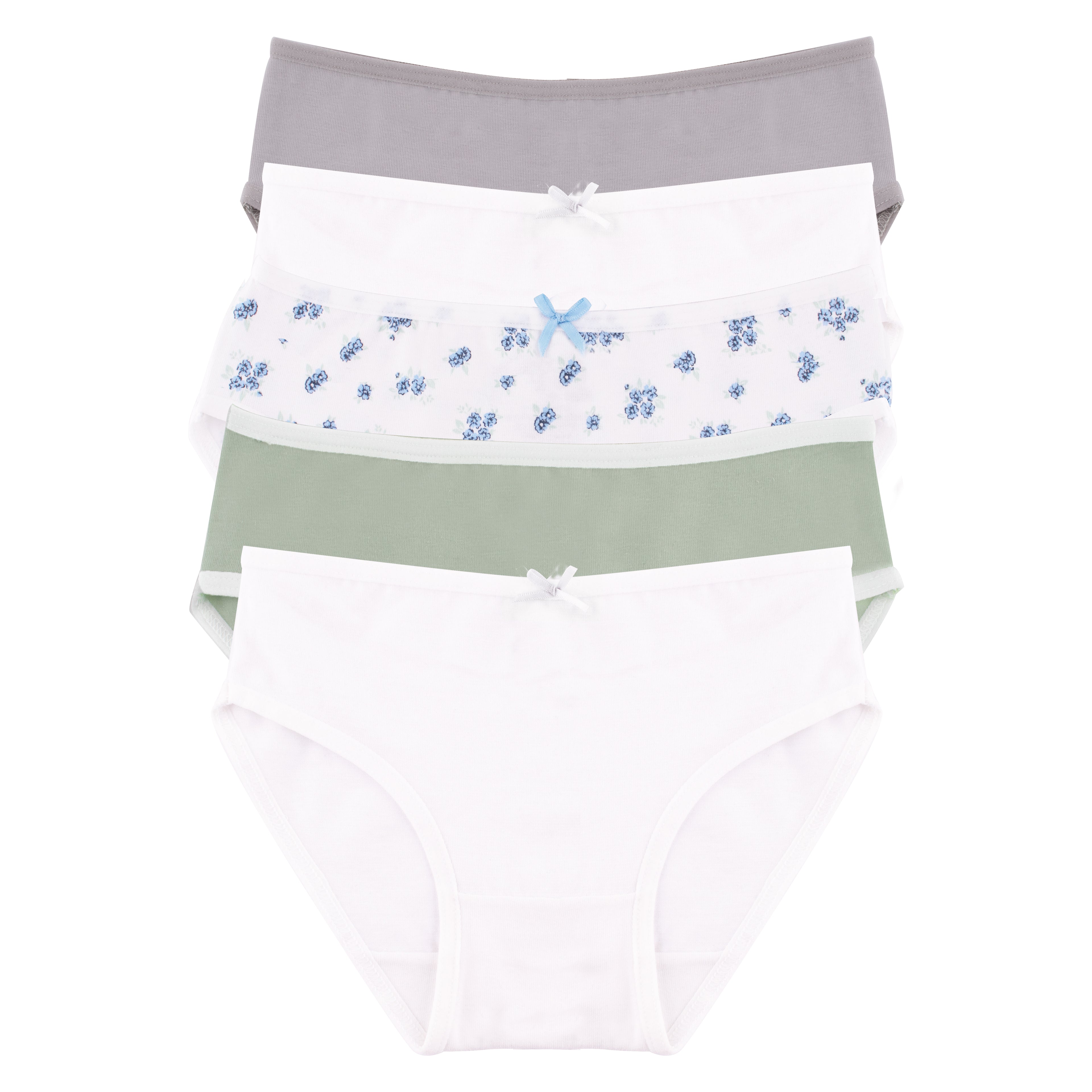 Girls Printed Brief - Pack of 5