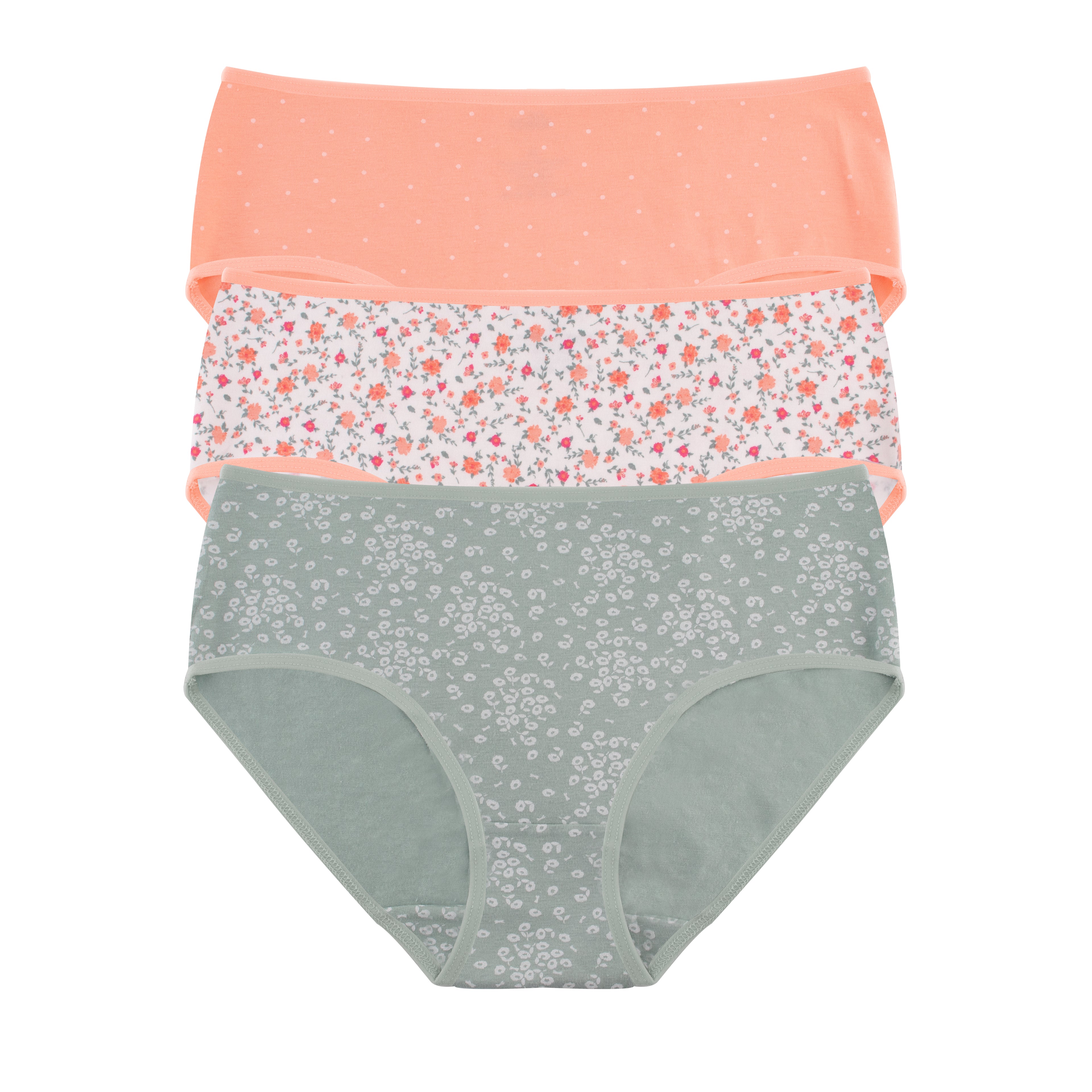 Printed Midi - Pack of 3