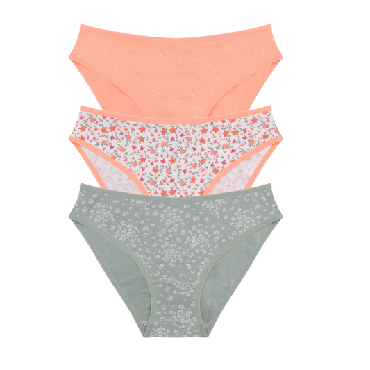 Printed Bikini - Pack of 3