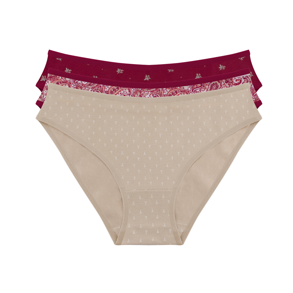 Printed Bikini - Pack of 3