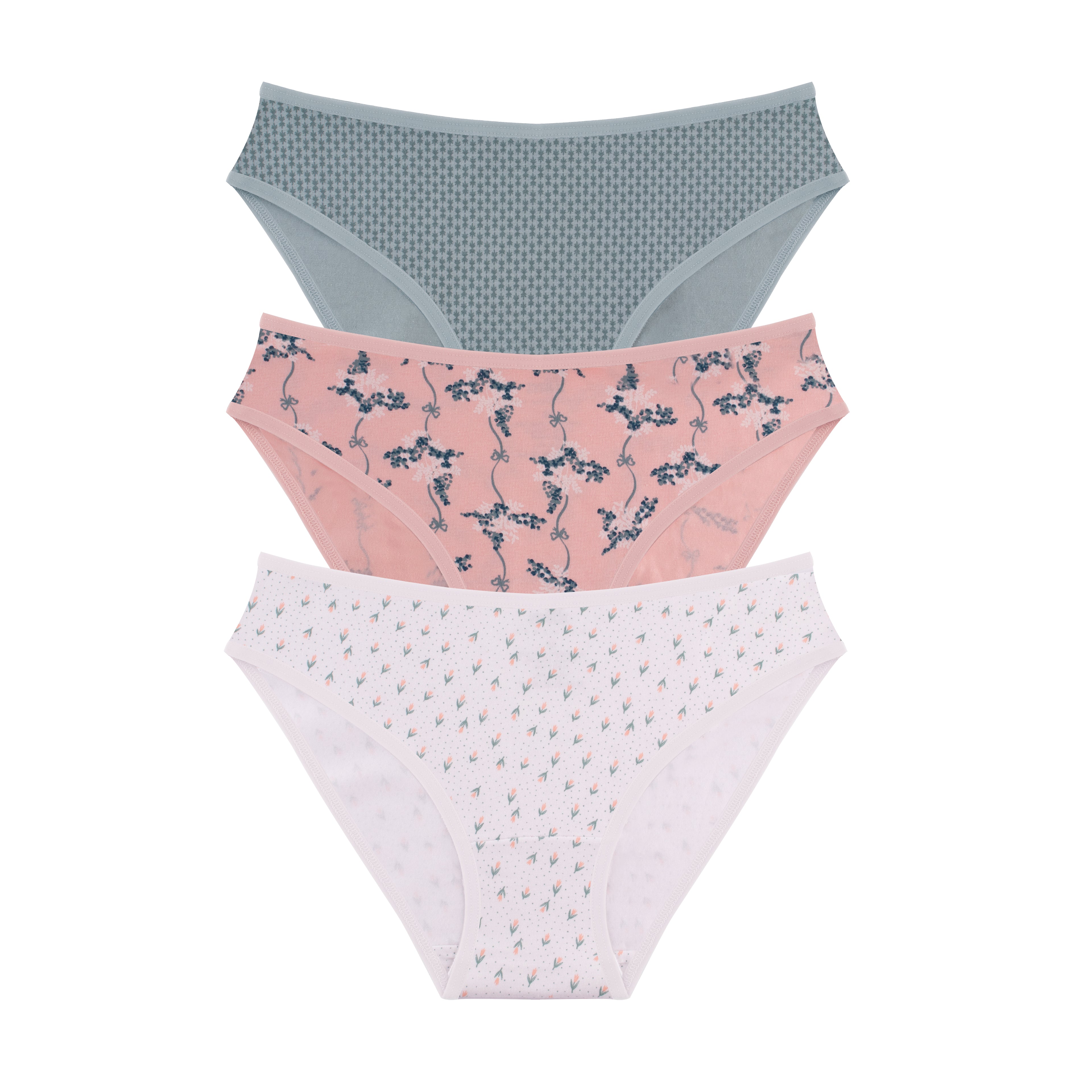 Printed Bikini - Pack of 3