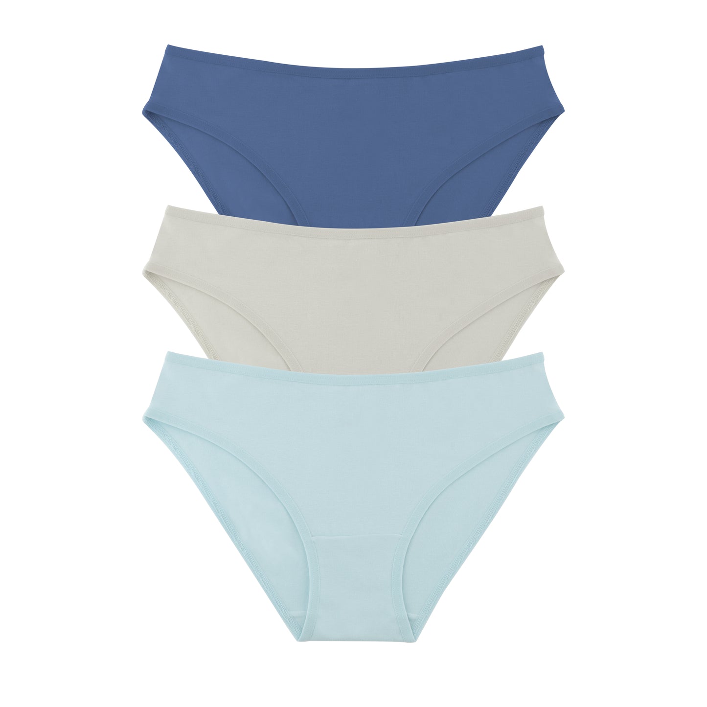 Plain Bikini - Pack of 3