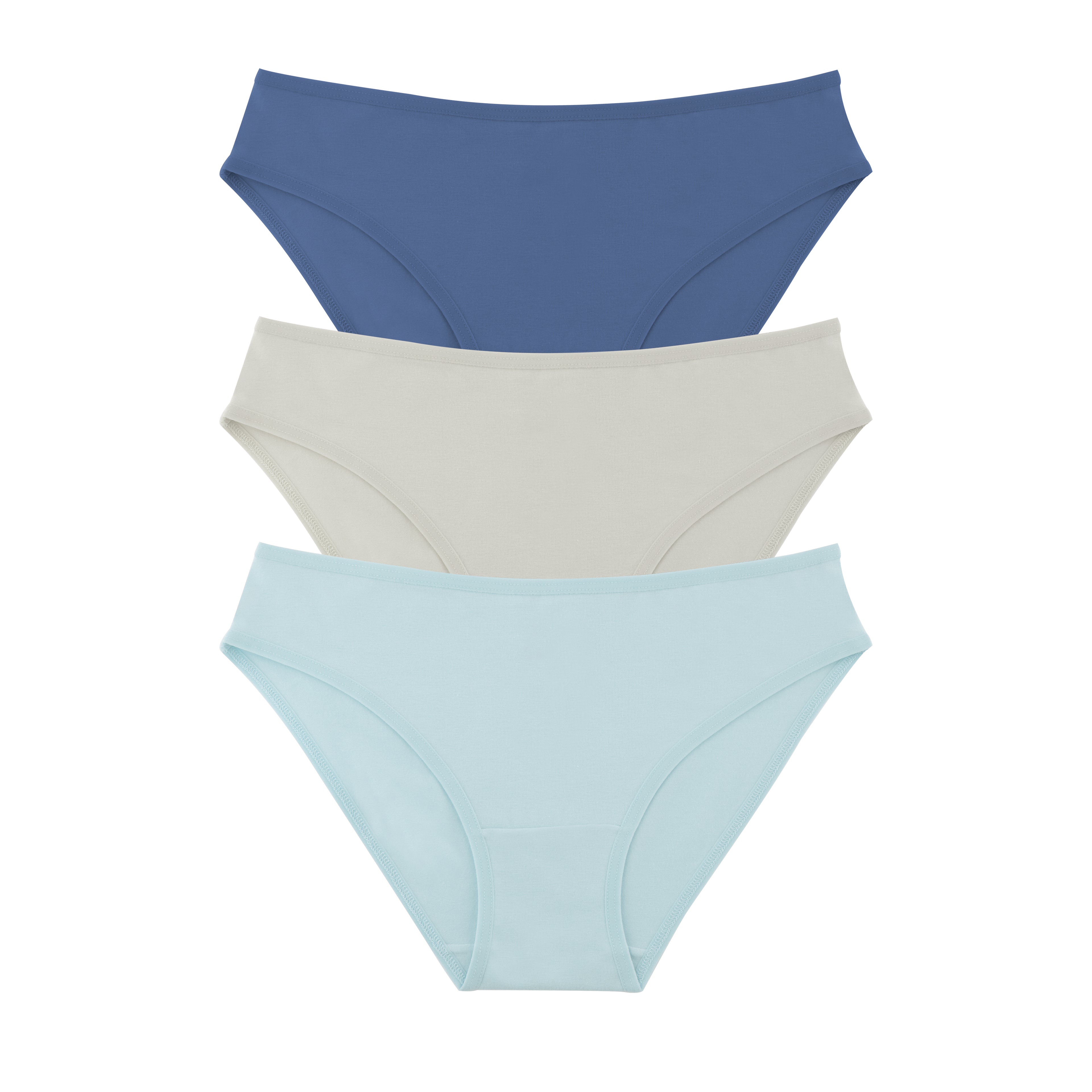 Plain Bikini - Pack of 3
