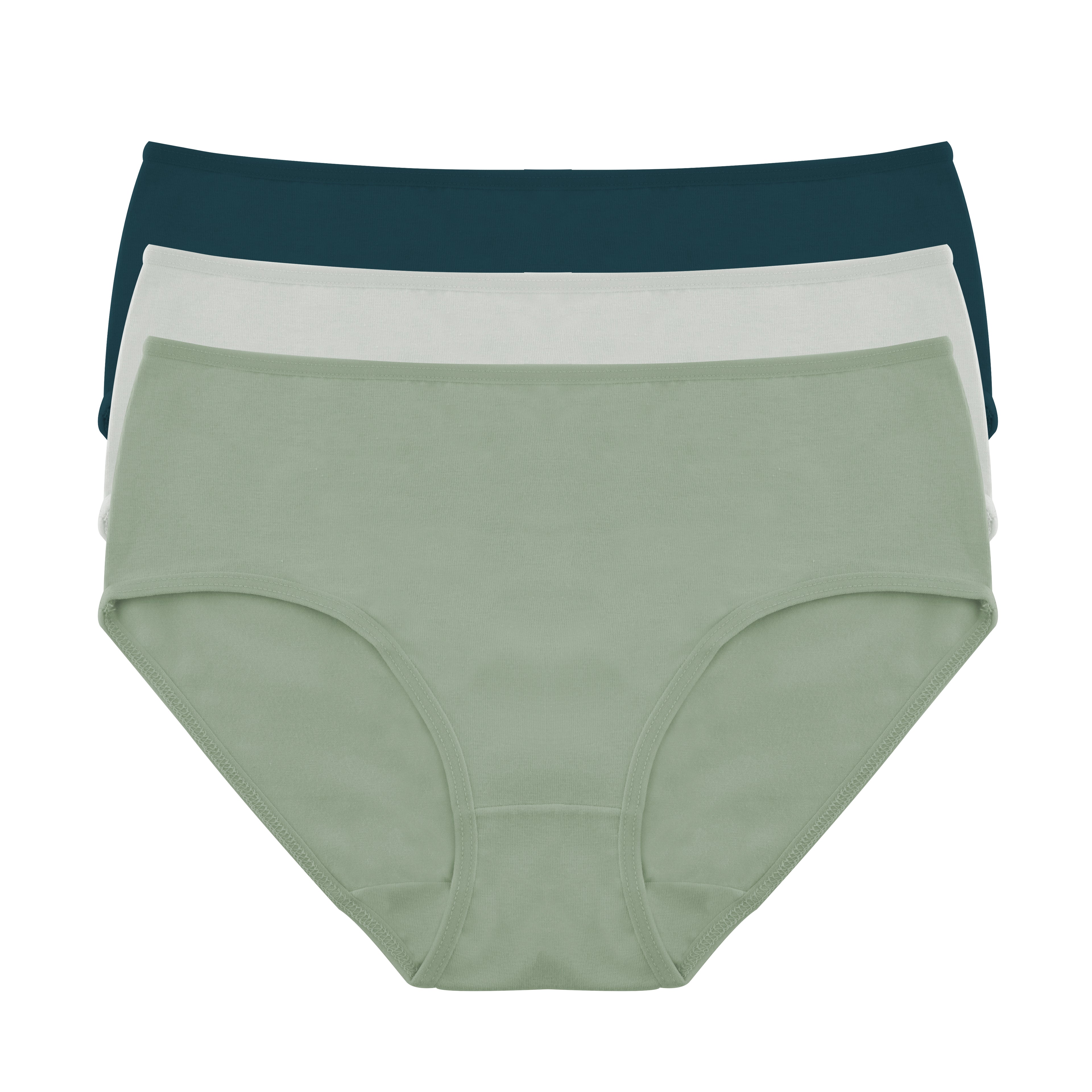 Plain Midi - Pack of 3