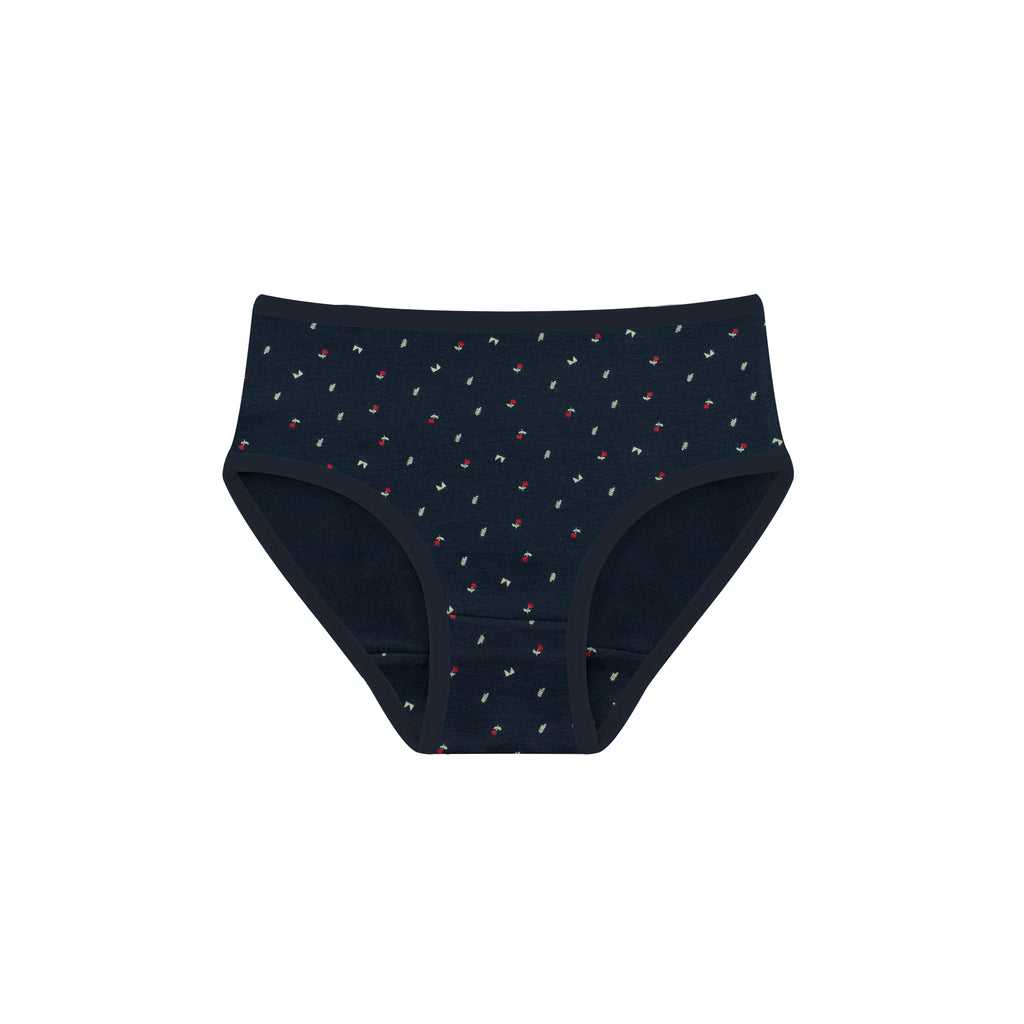 Girls Printed Brief - Pack of 3