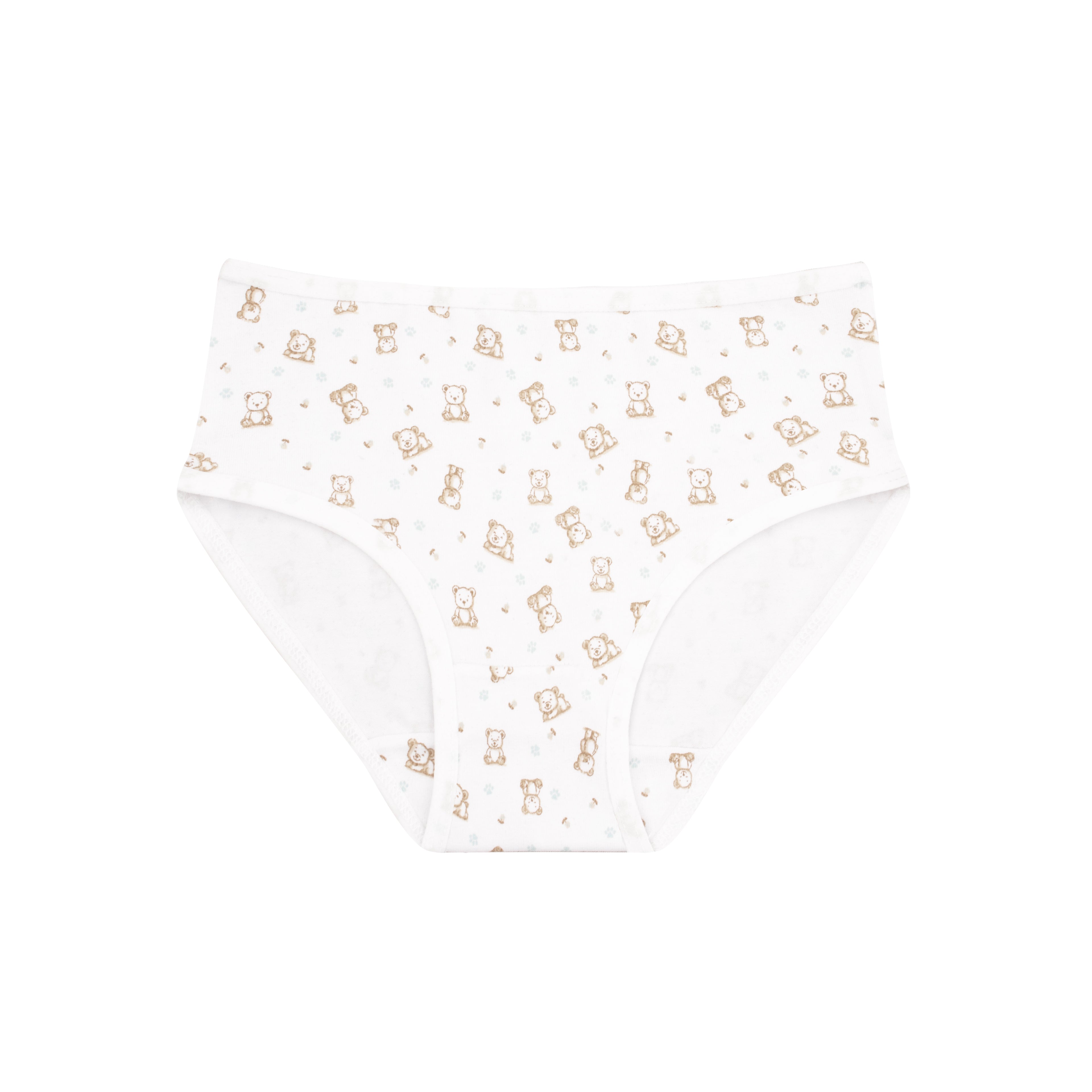 Girls Printed Brief - Pack of 3