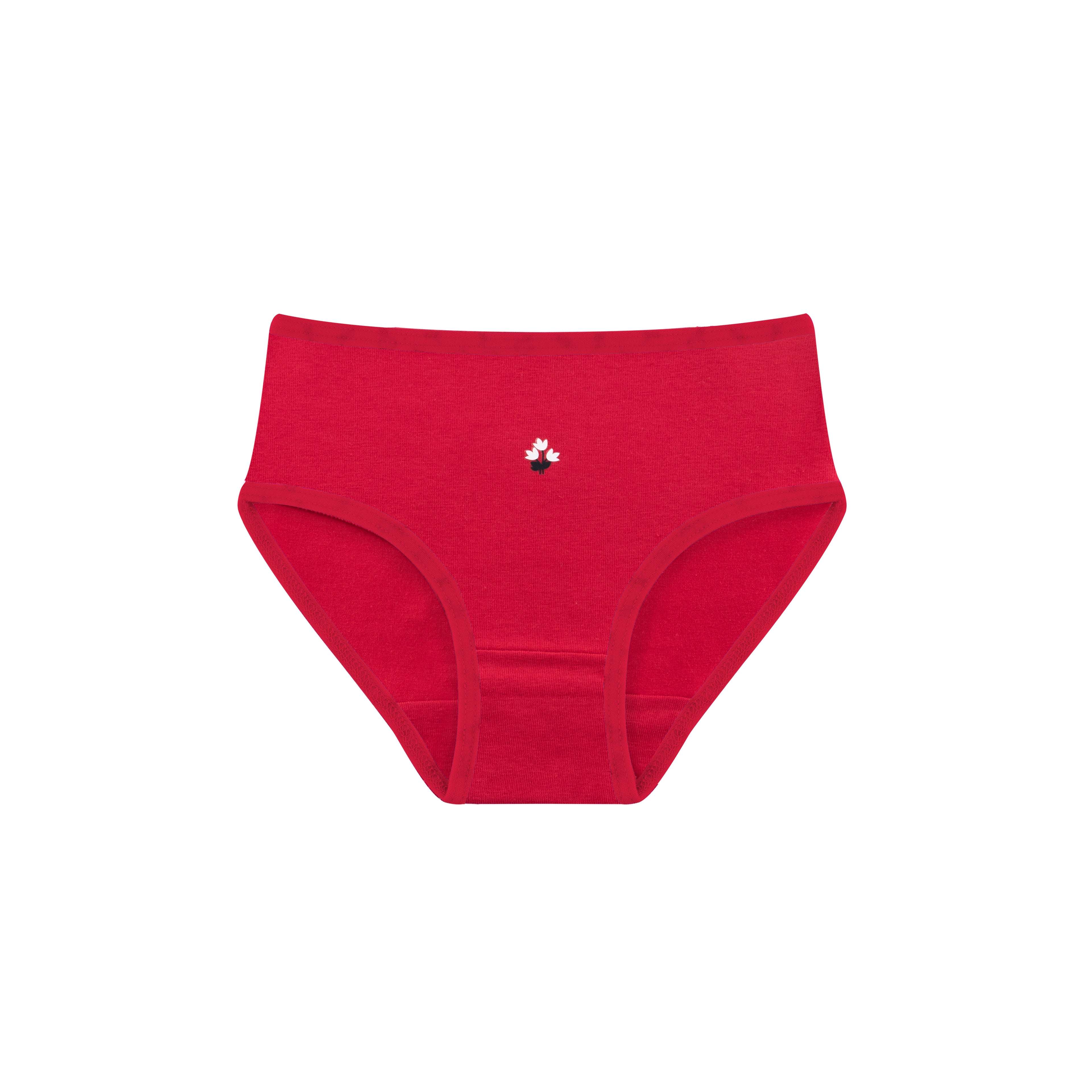 Girls Printed Brief - Pack of 3