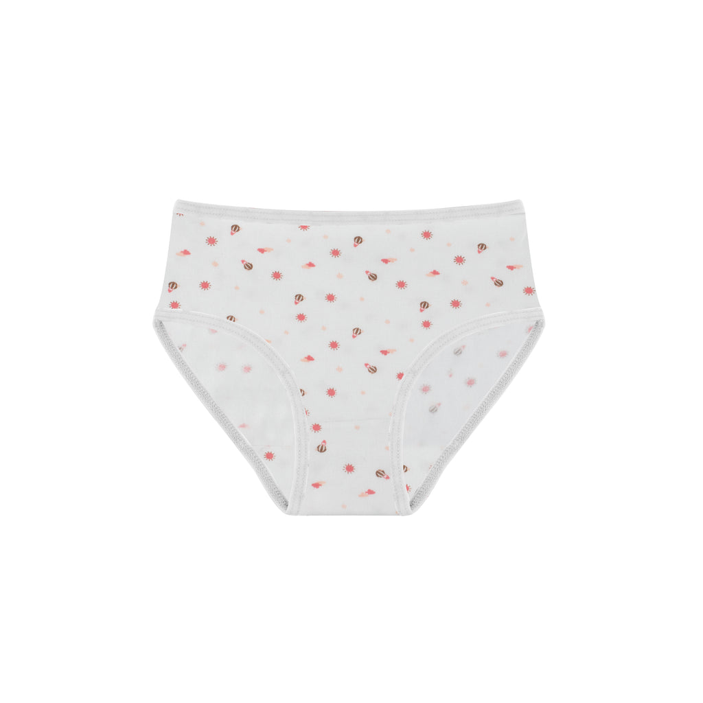Girls Printed Brief - Pack of 3