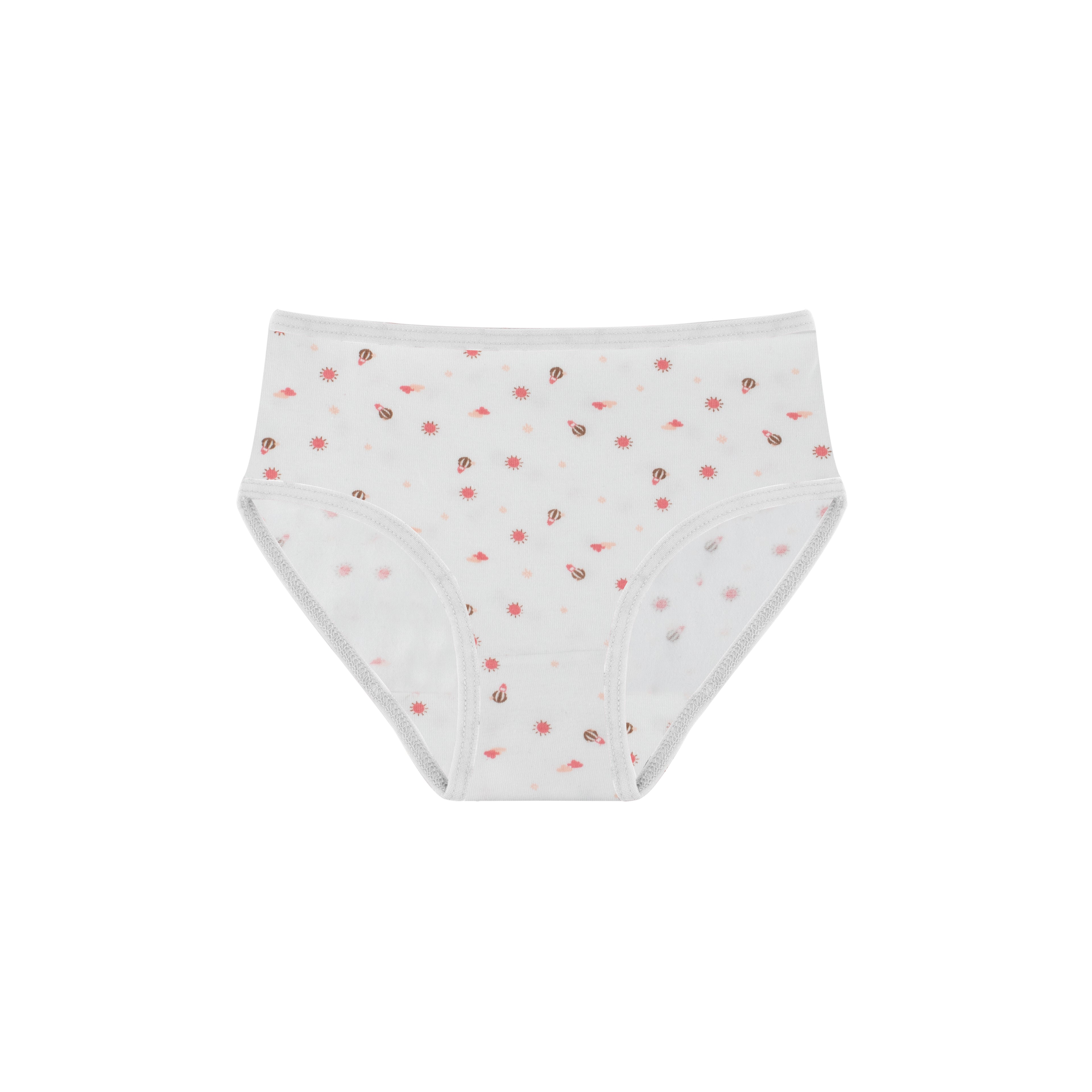 Girls Printed Brief - Pack of 3
