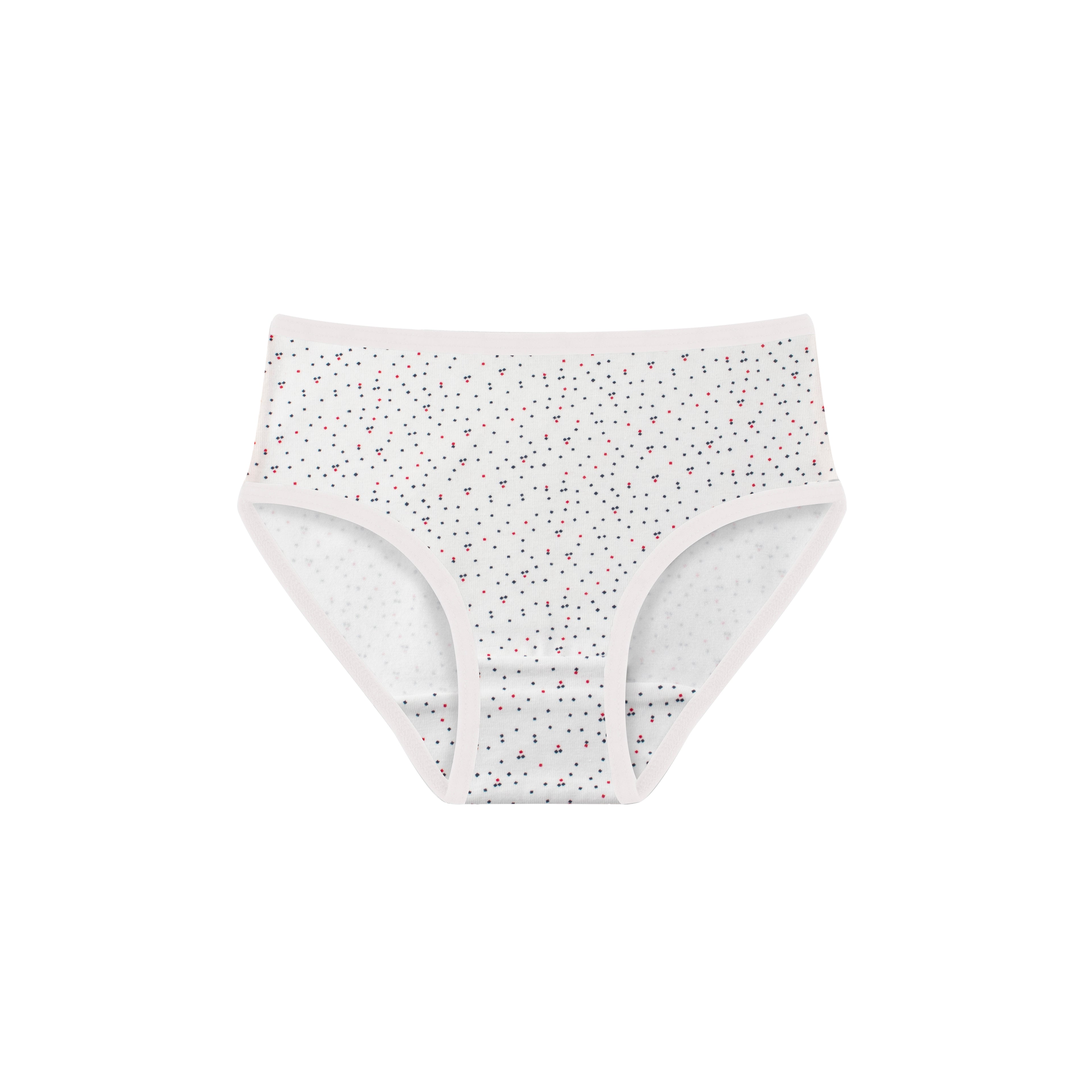 Girls Printed Brief - Pack of 3