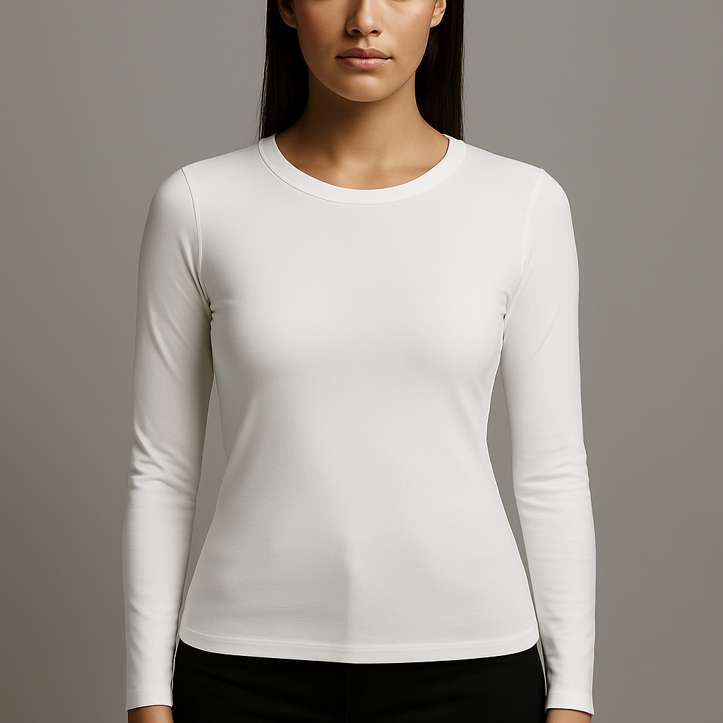 Long Sleeve-Round Neck- Pack of 1 - Body Wear