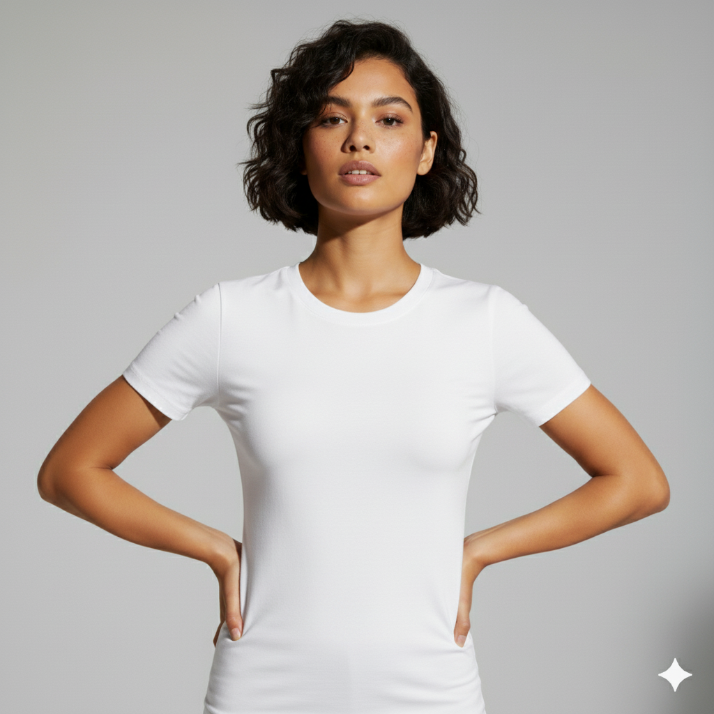 Round Neck Cap Sleeve - Pack of 1 - Body Wear