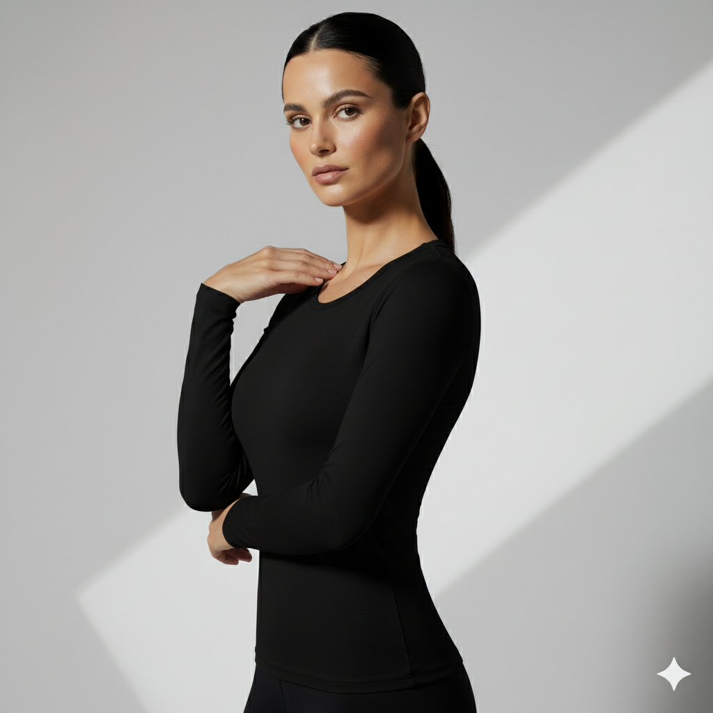 Long Sleeve-Round Neck - Pack of 1 - Body Wear