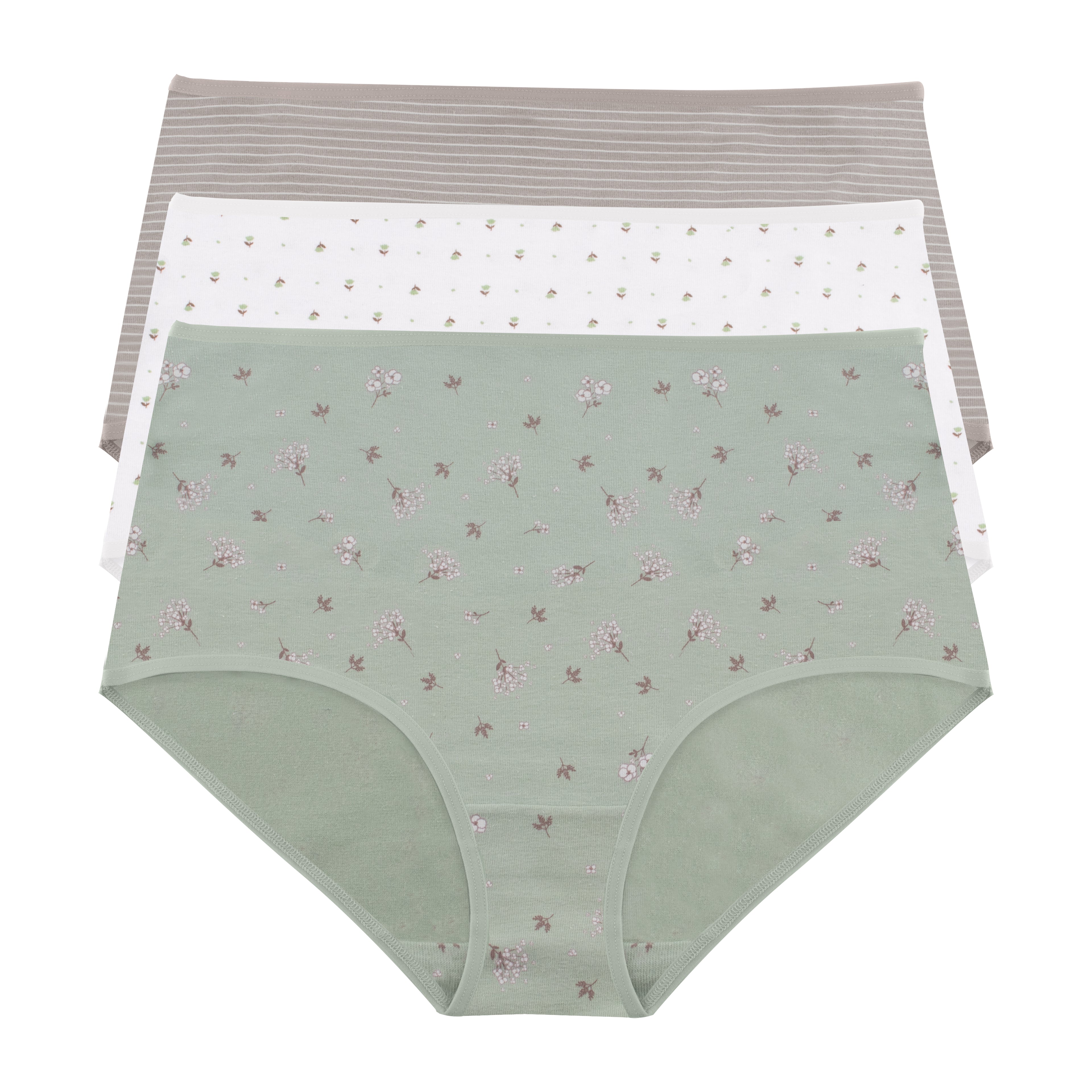 printed High Brief - Pack of 3