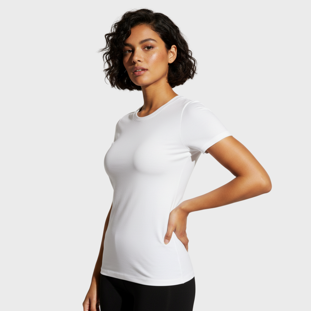 Round Neck Cap Sleeve - Pack of 1 - Body Wear