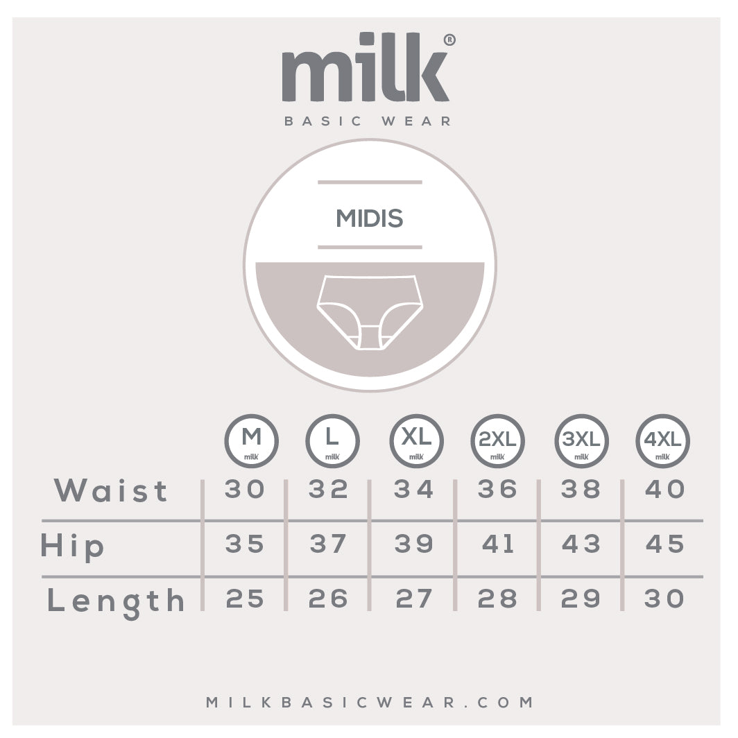 Printed Midi - Pack of 3