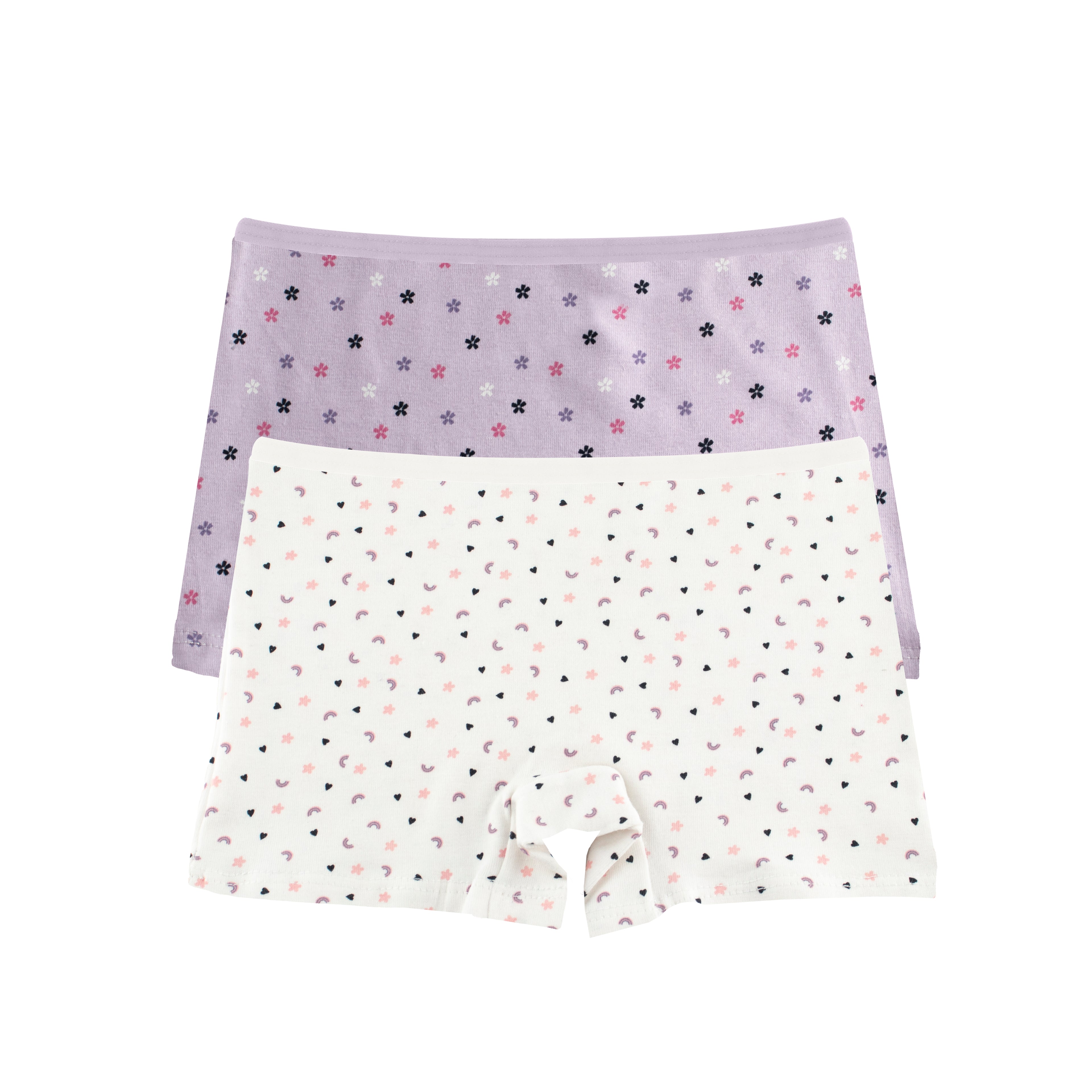 Girls Printed Hot Short - Pack of 2