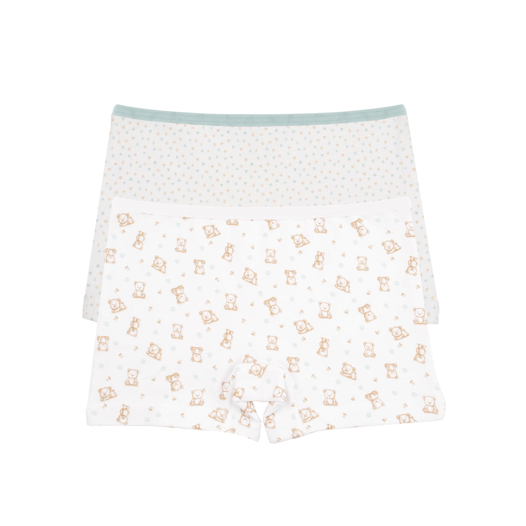 Girls Printed Hot Short - Pack of 2