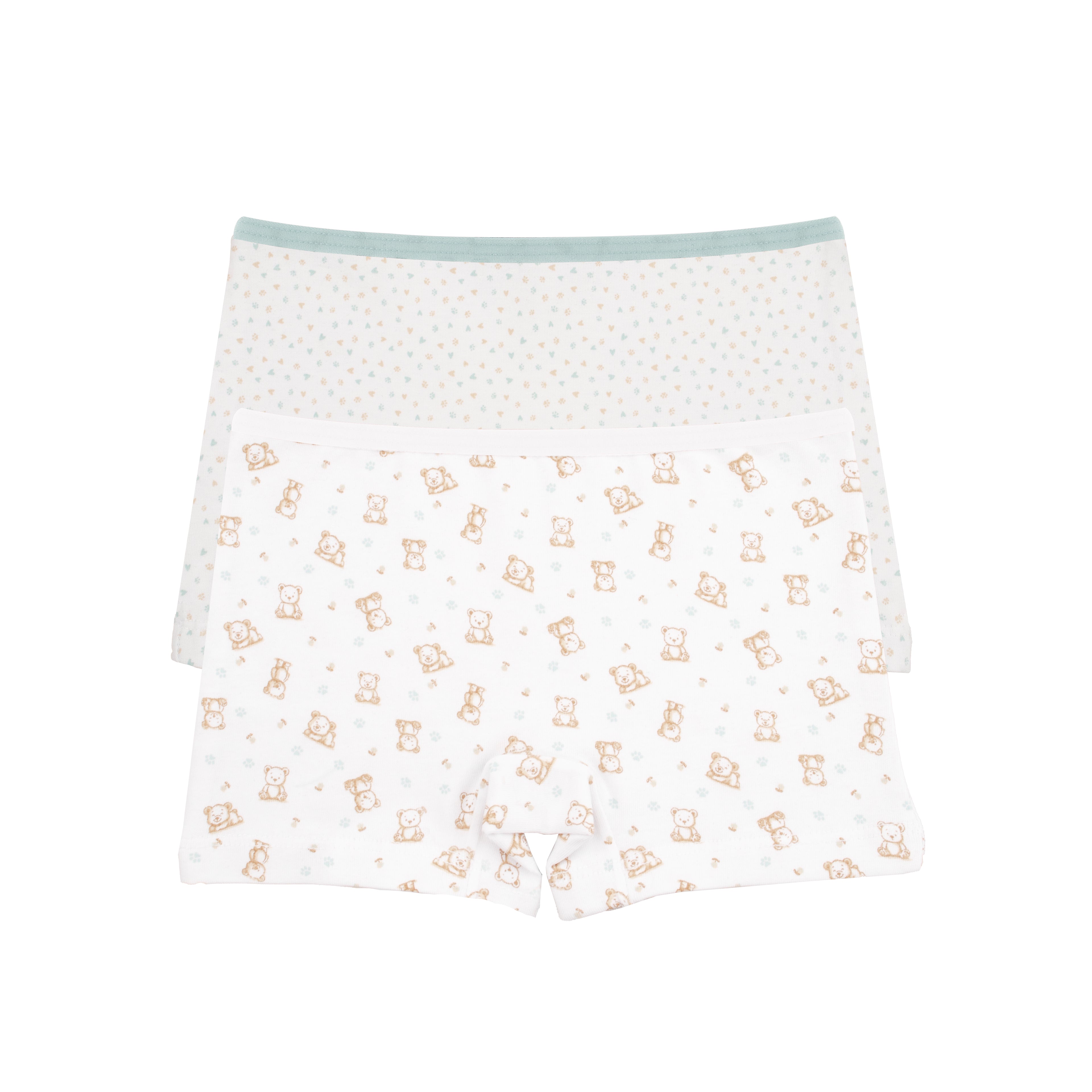 Girls Printed Hot Short - Pack of 2