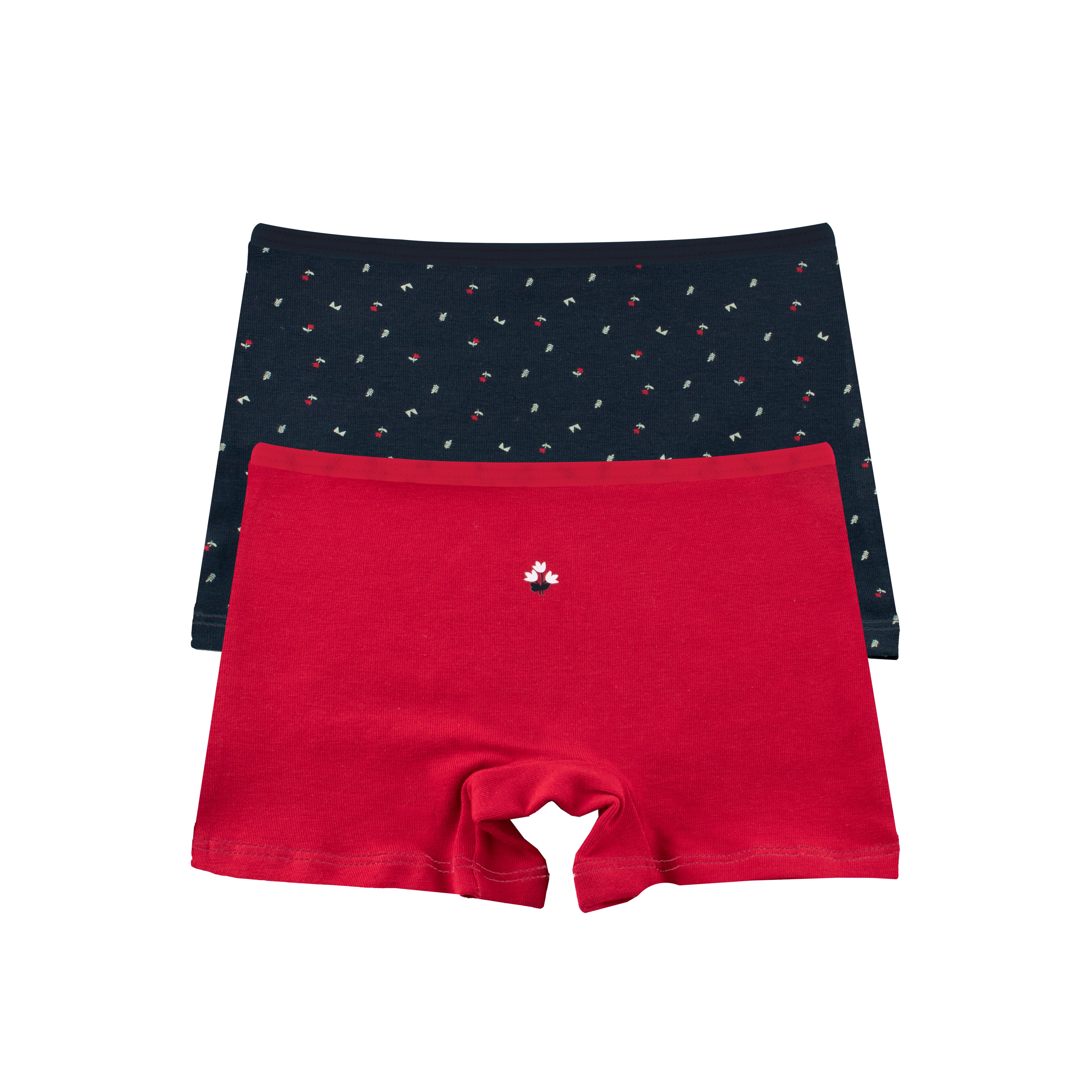 Girls Printed Hot Short - Pack of 2