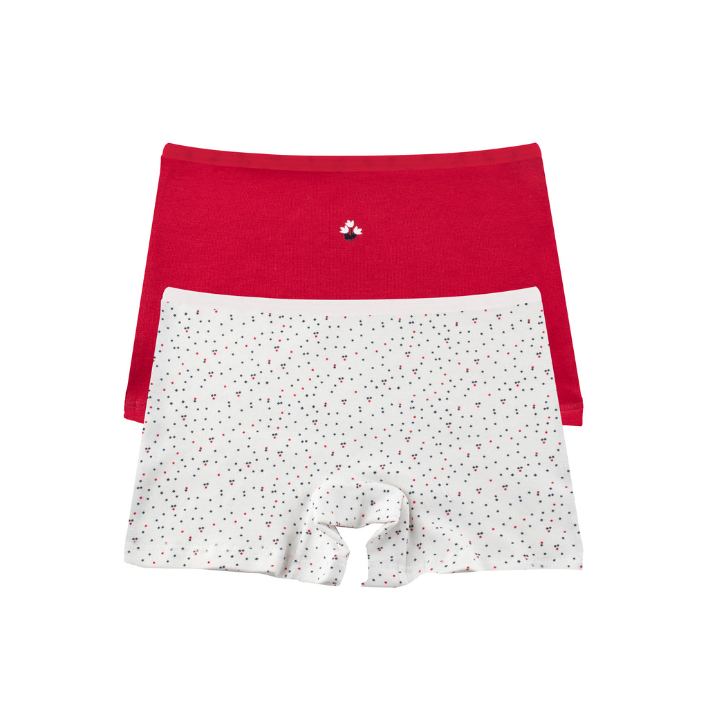 Girls Printed Hot Short - Pack of 2