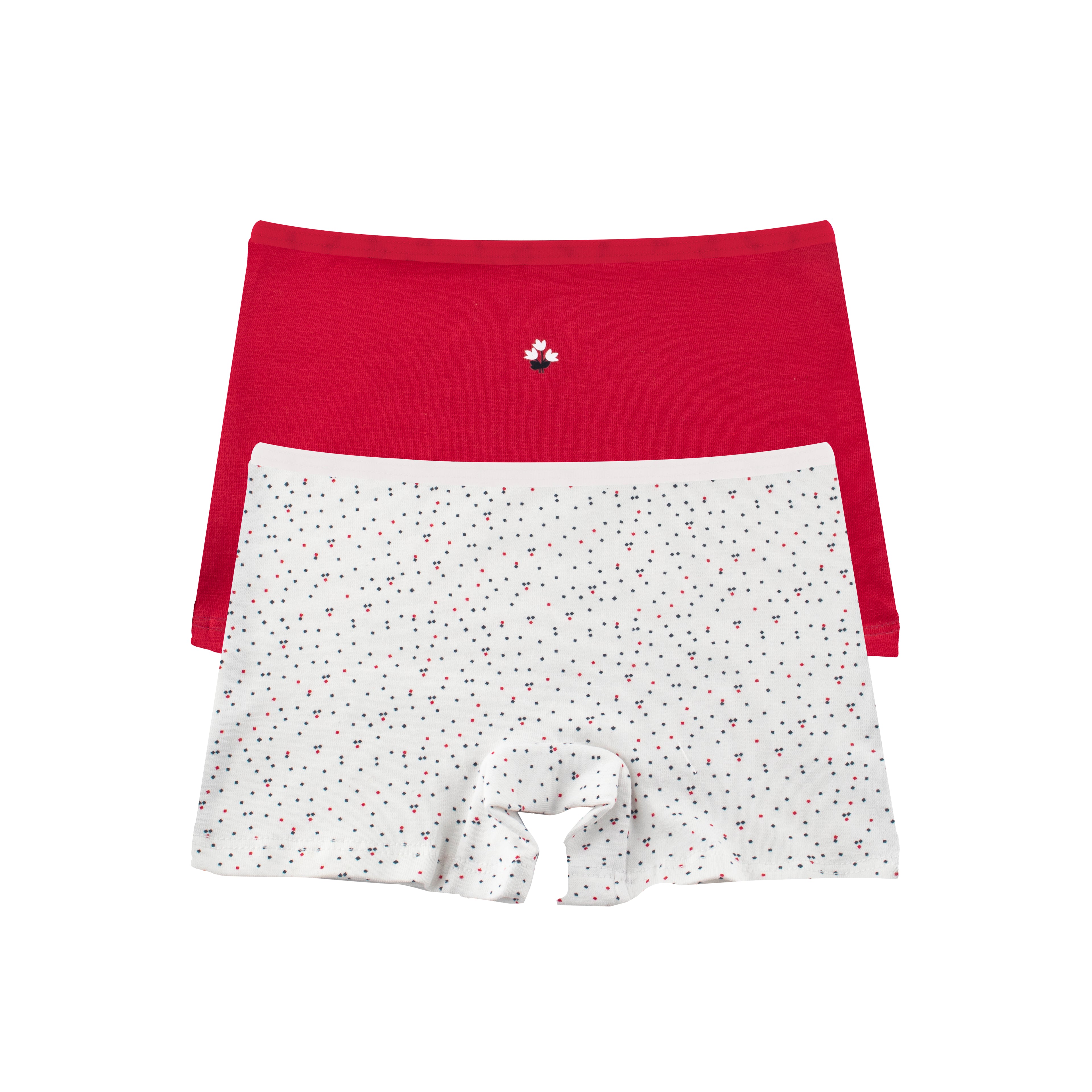Girls Printed Hot Short - Pack of 2